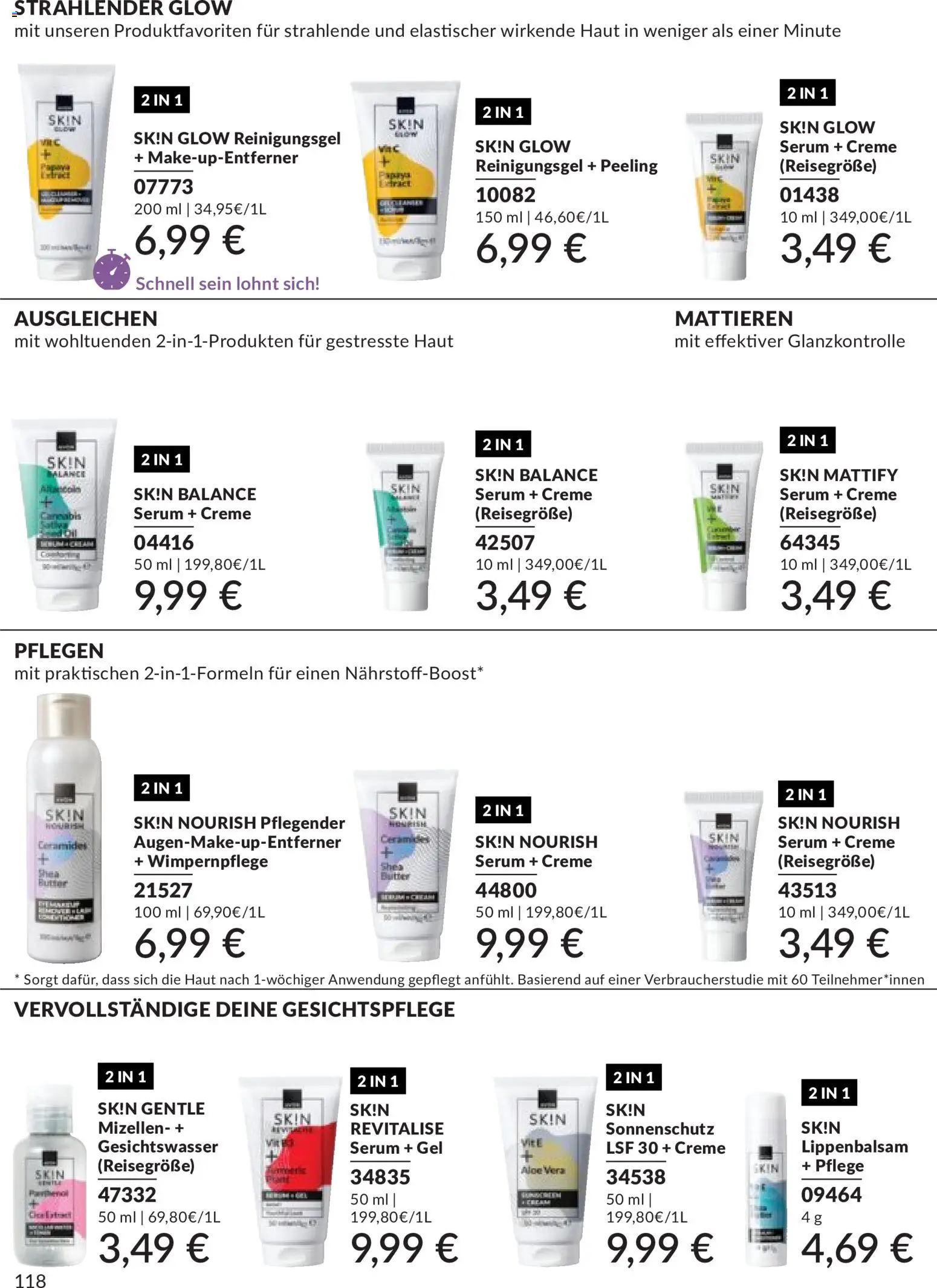 AVON Katalog Juni 2026 – gültig ab 01.06.2026 | Seite: 118 | Produkte: Butter, Peeling, Serum, Lippenbalsam