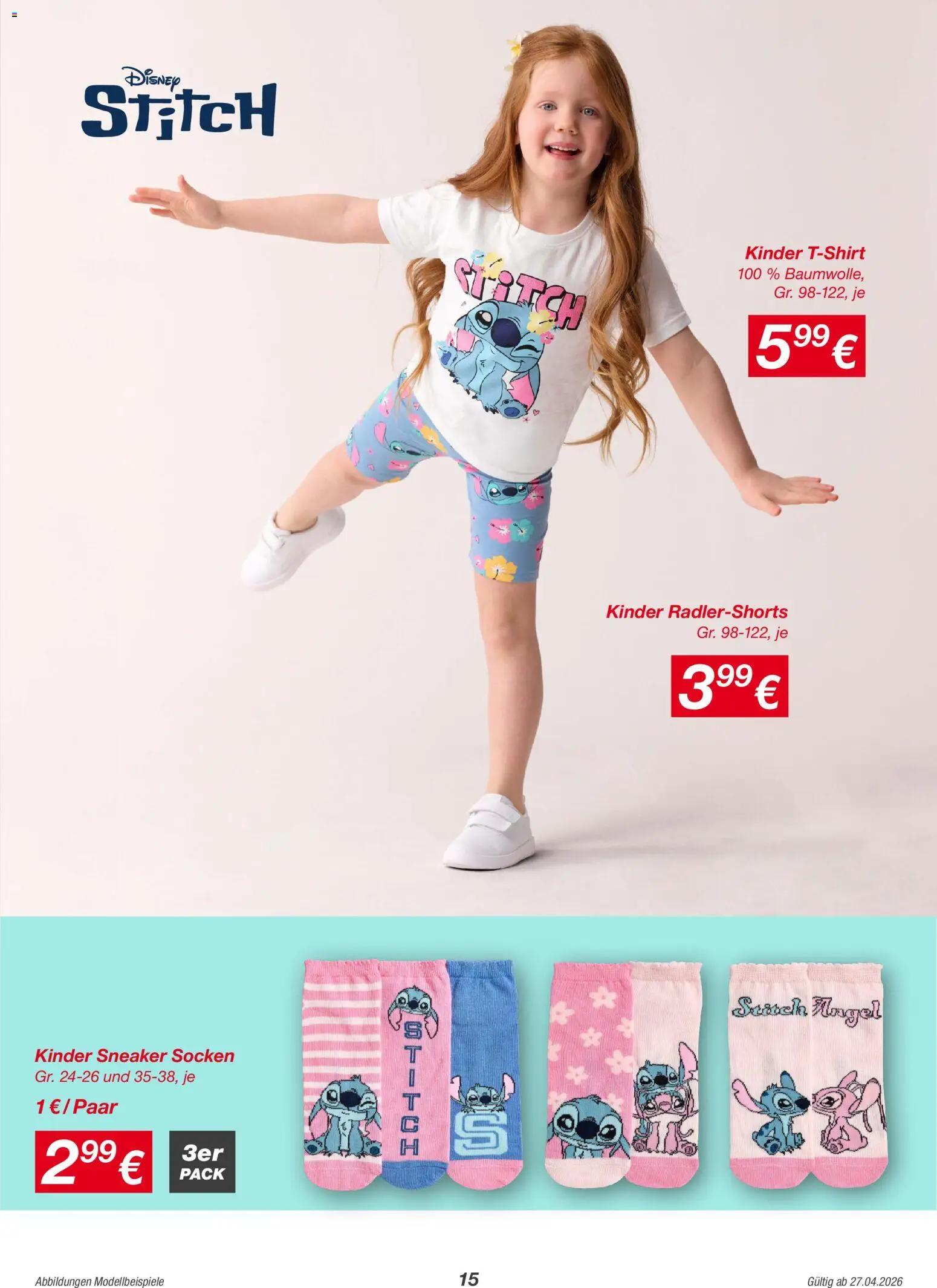 Kik Prospekt aktuell gültig ab 27.04.2026 | Seite: 15 | Produkte: Socken