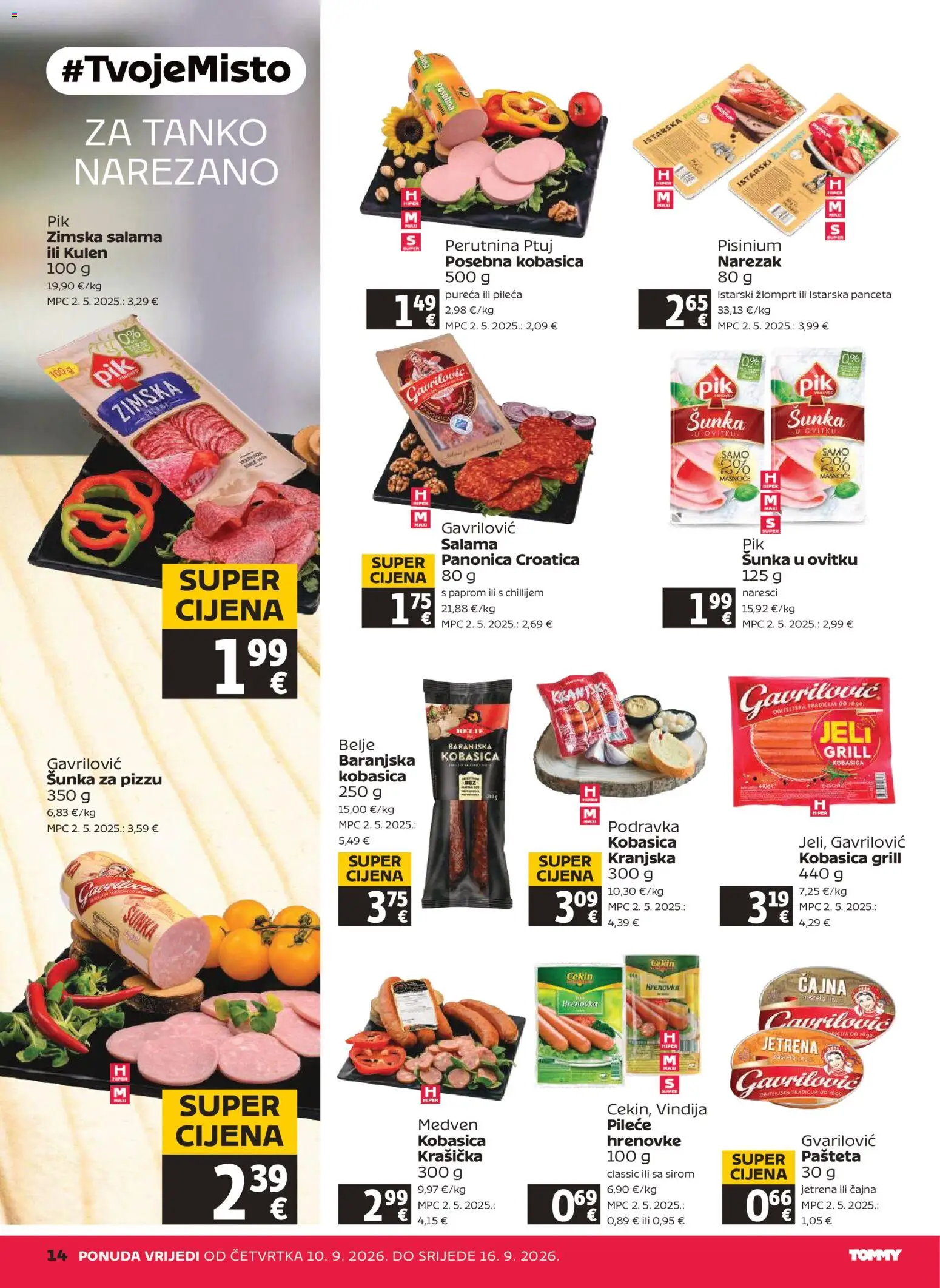 Tommy katalog | vrijedi od 10.09.2026 | Stranica: 14
