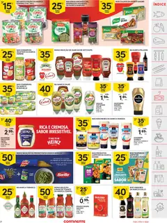 Pré-visualização Continente folheto válido de 18/08/2026 | Página: 21 | Produtos: Cabo, Top, Mostarda, Barilla