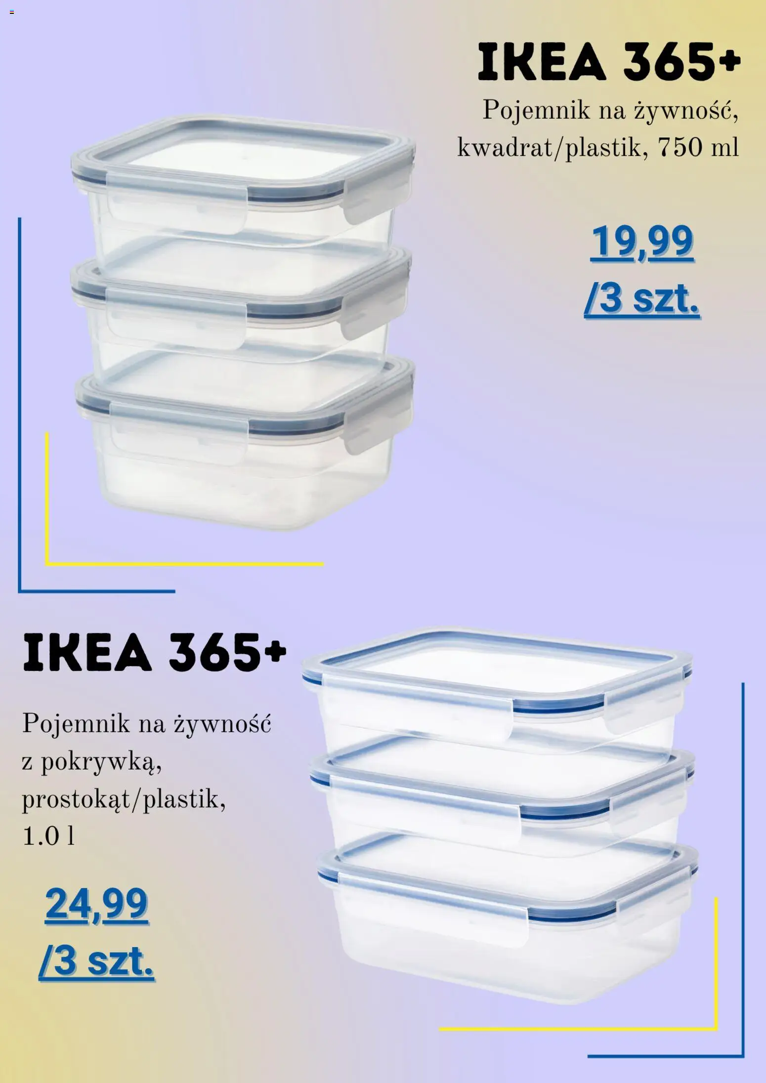 IKEA promocje od 02.09.2026 | Strona: 4 | Produkty: Żywność, Pojemnik na żywność