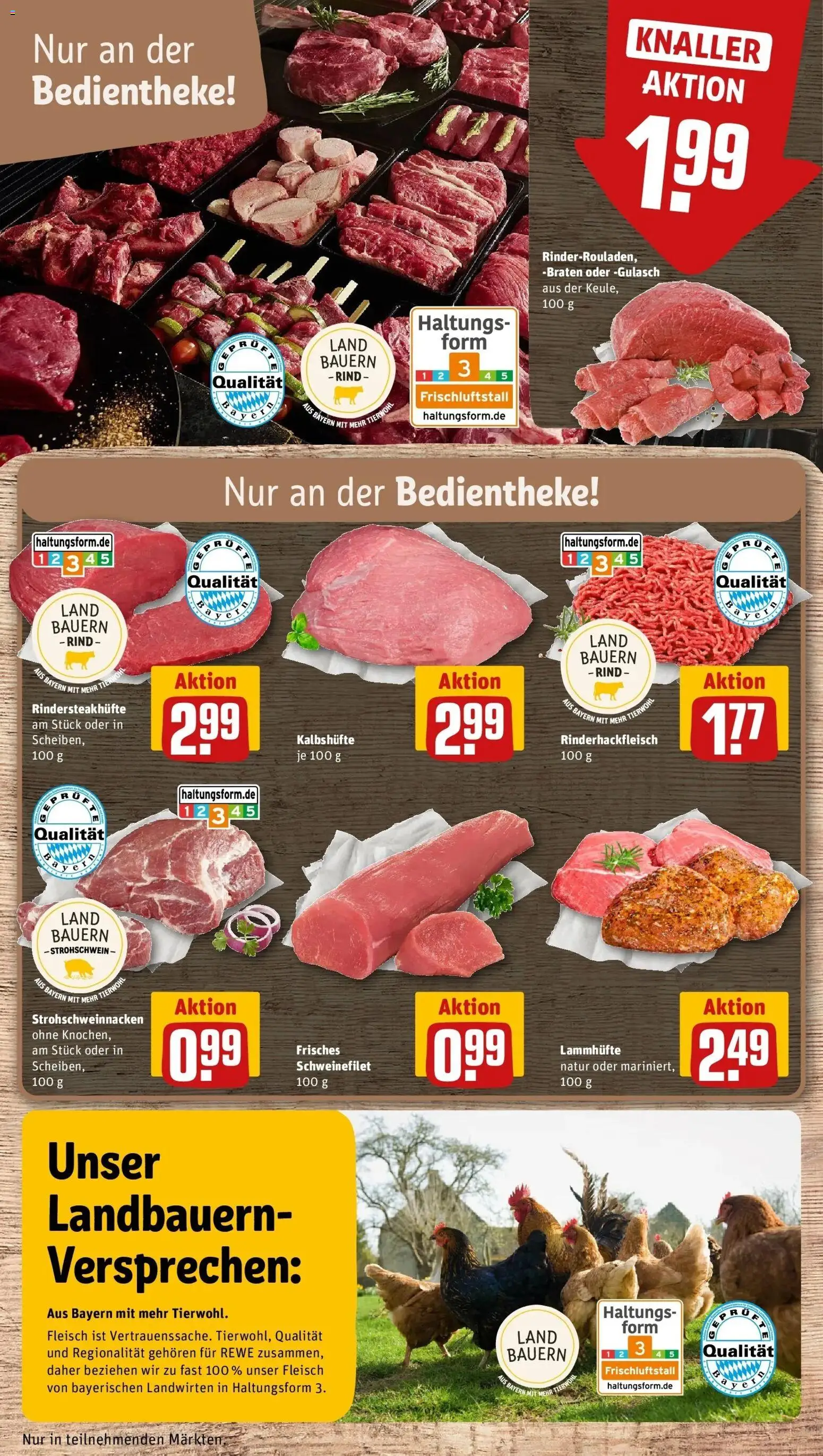 Rewe Prospekt Wilhermsdorf	 – gültig ab 27.04.2026 | Seite: 10 | Produkte: Schweinefilet, Gulasch, Fleisch
