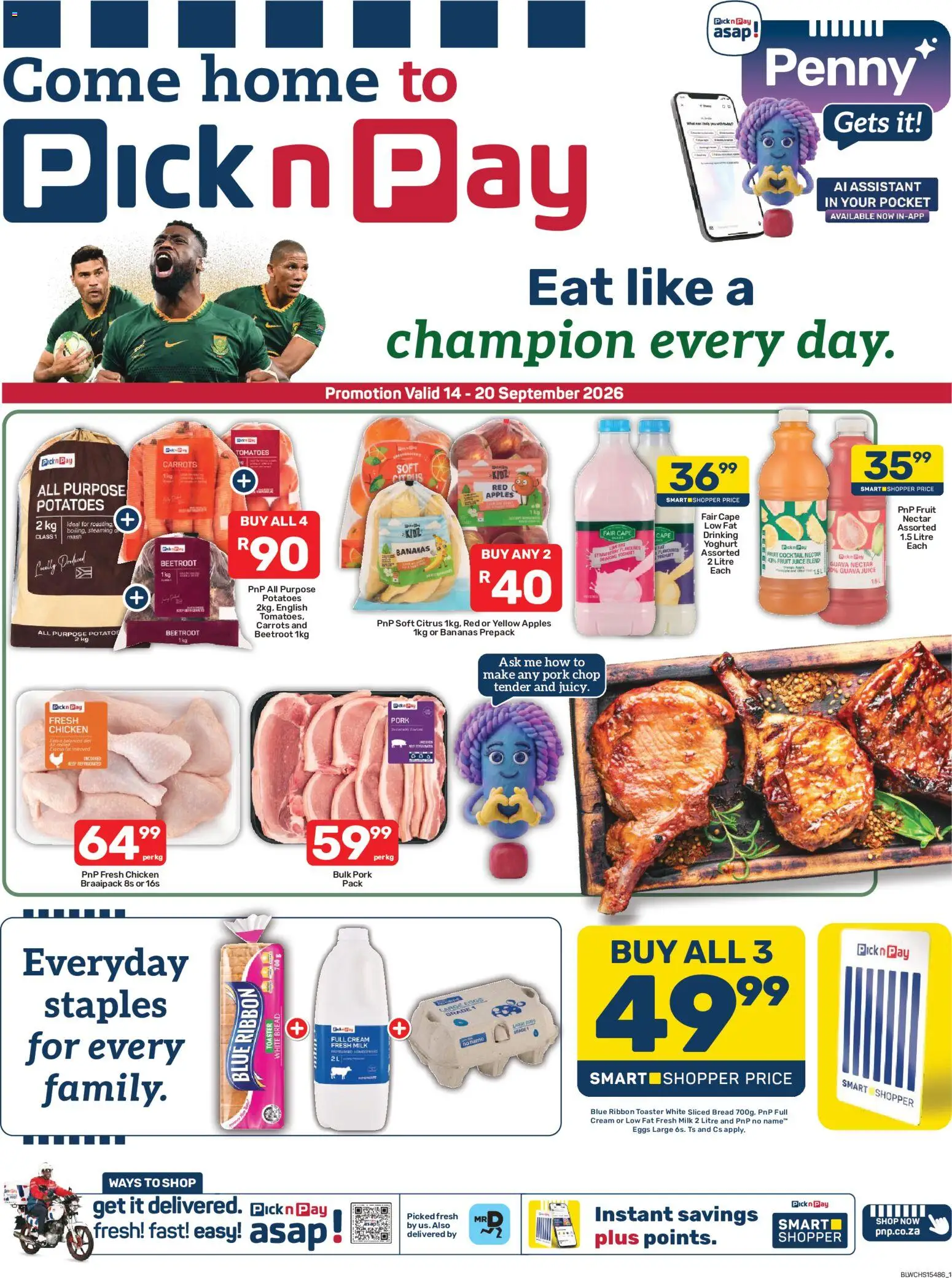 New Pick n Pay catalogue – valid from 14/09/2026 | Page: 1