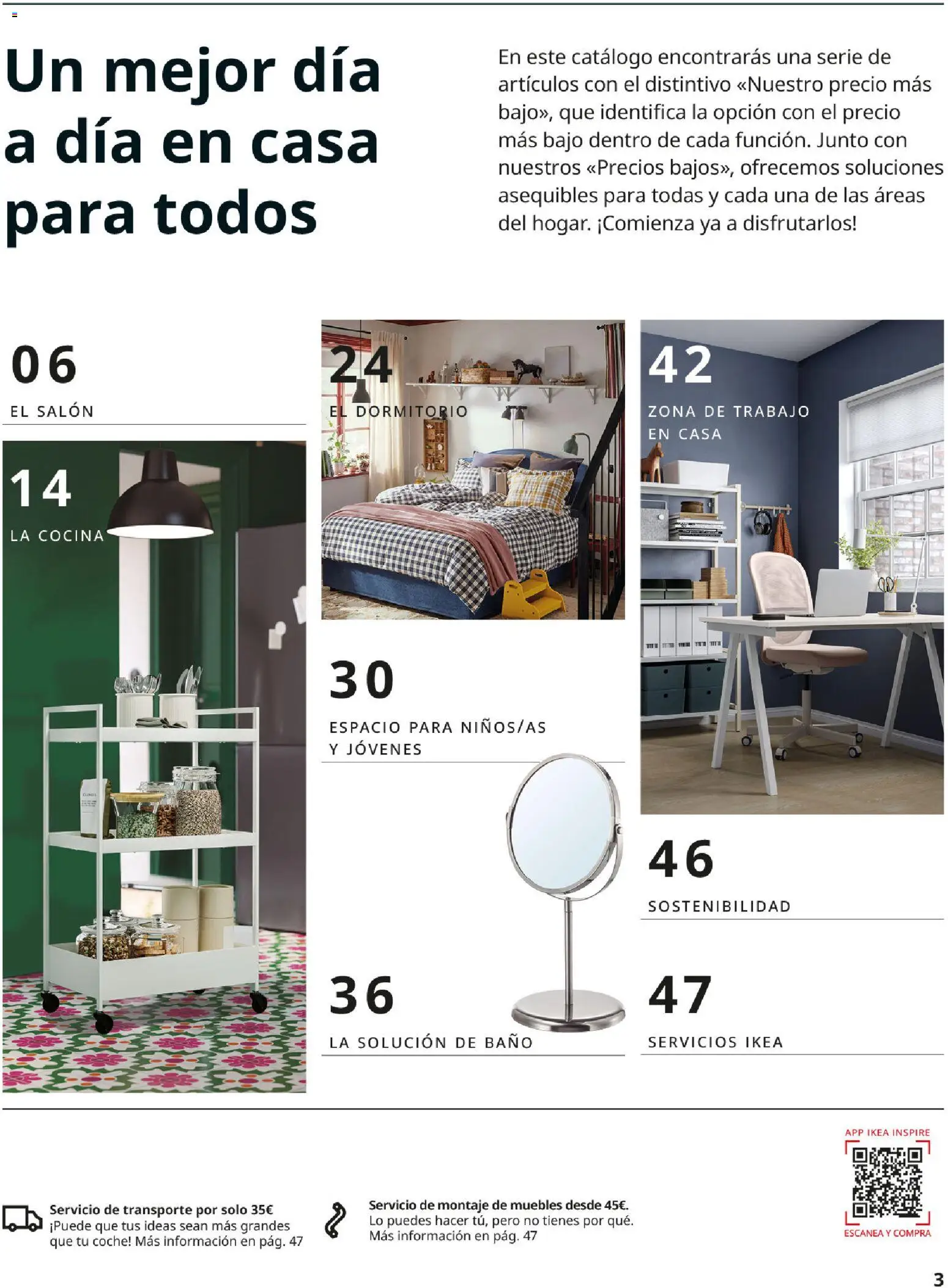 IKEA - Precios bajos │ válido desde el 01/09/2026 | Página: 3 | Productos: Salón, Muebles, Cocina, Baño