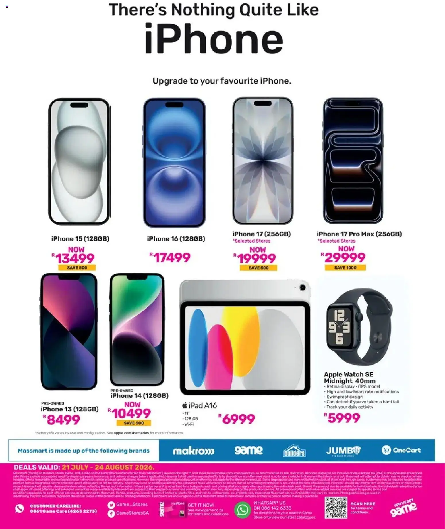 Game Catalogue electronics mania valid from 21/07/2026 | Page: 20 | Products: Chips, Watch, Game