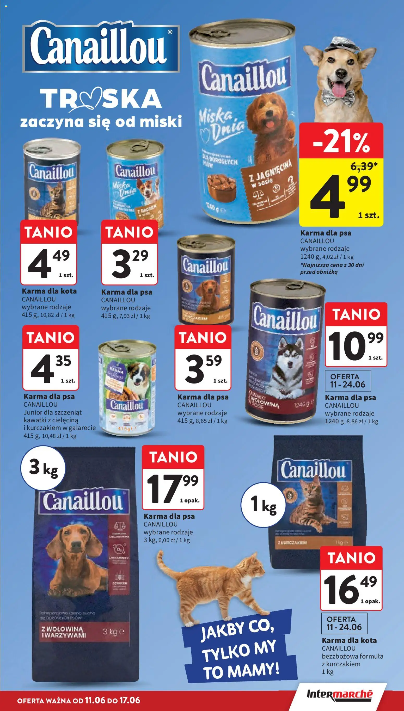 Intermarche gazetka od 11.06.2026 | Strona: 39 | Produkty: Jagnięcina, Karma dla kota, Karma dla psa, Wołowina
