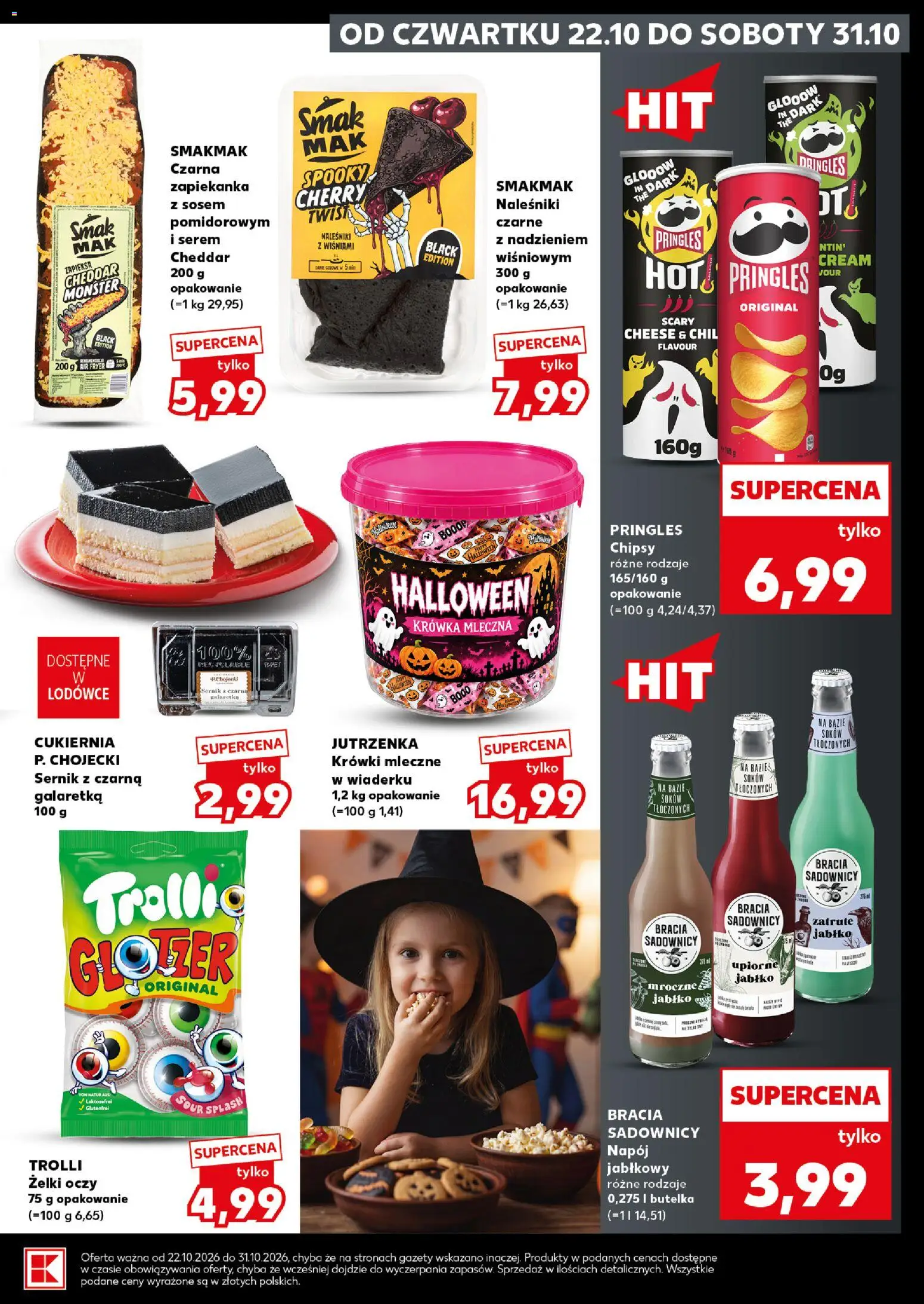 Kaufland Polsko leták - Mocny start od 26.10.2026 | Strana: 23 | Produkty: Monster, Pringles, Chipsy, Cheddar