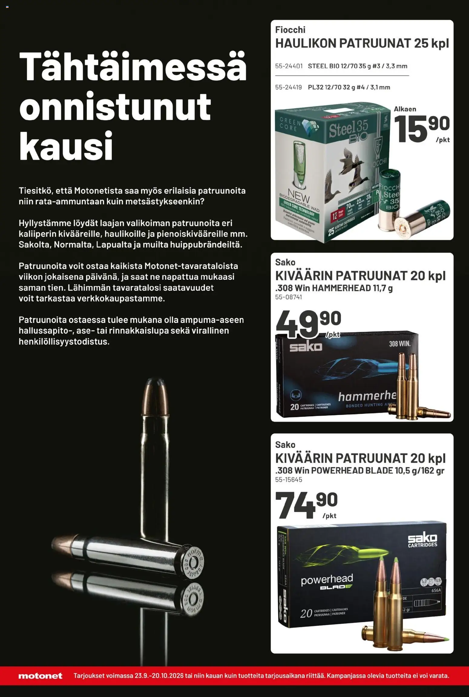 Motonet tarjoukset – voimassa 23/09/2026 alkaen | Sivu: 10