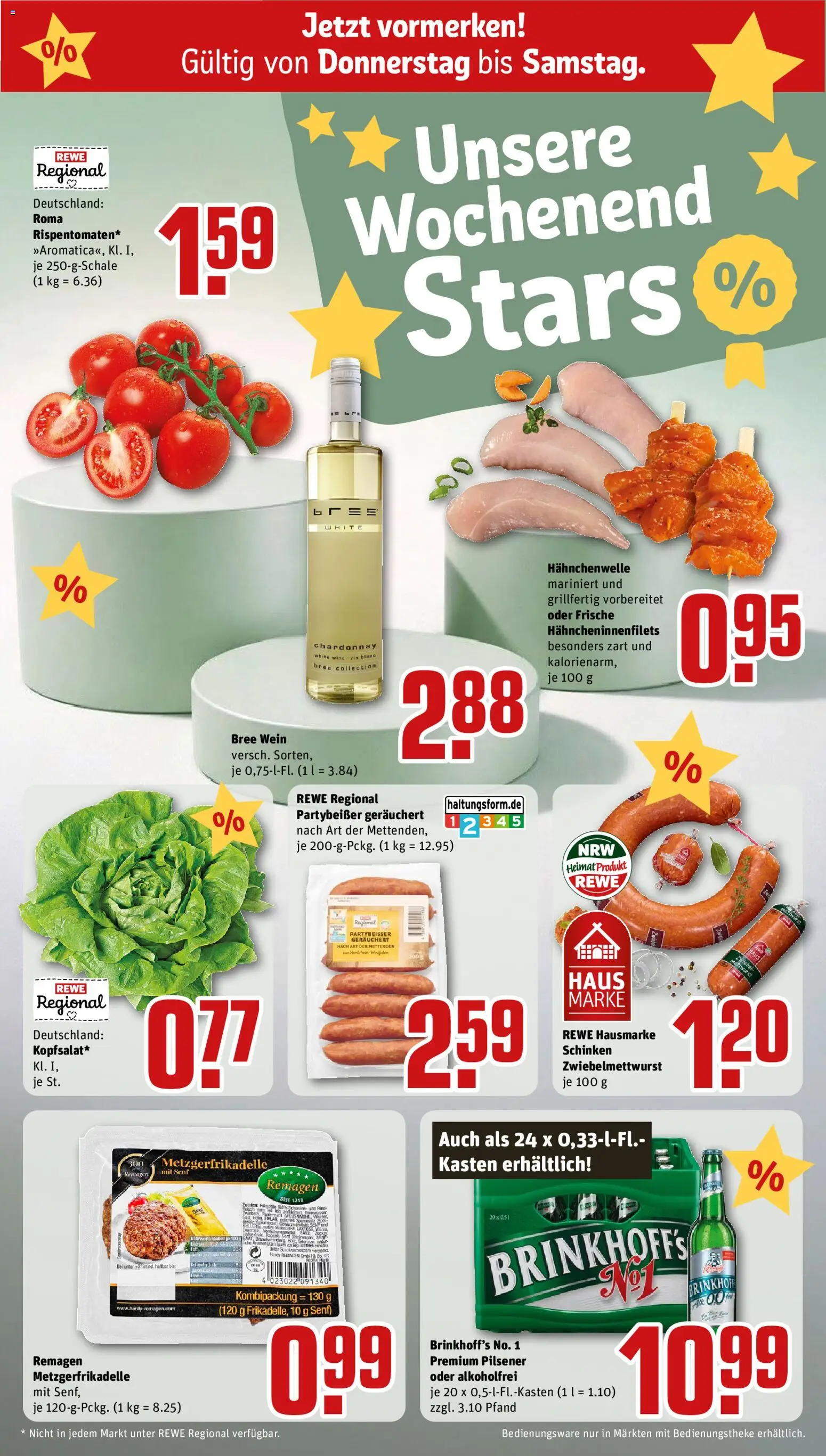 Rewe ihr Kaufpark Prospekt – gültig ab 26.05.2026 | Seite: 26 | Produkte: Pommes, Bree, Schinken, Wein