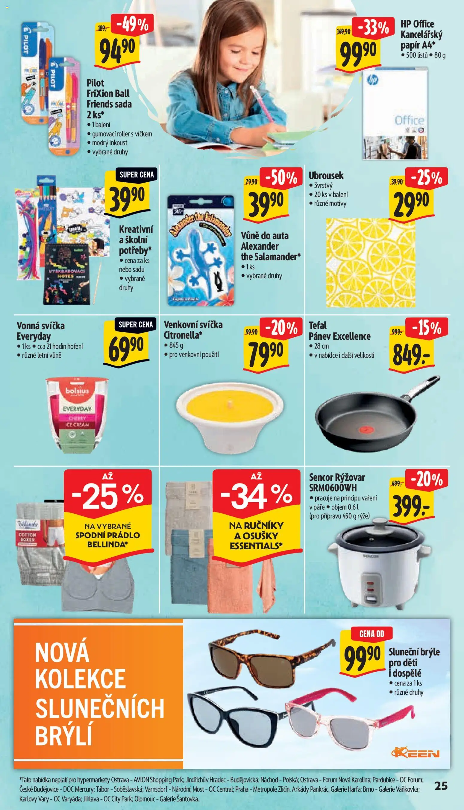 Albert leták - Hypermarket od 08.07.2026 | Strana: 37 | Produkty: Spodní prádlo, Mošt, Svíčka, Tefal