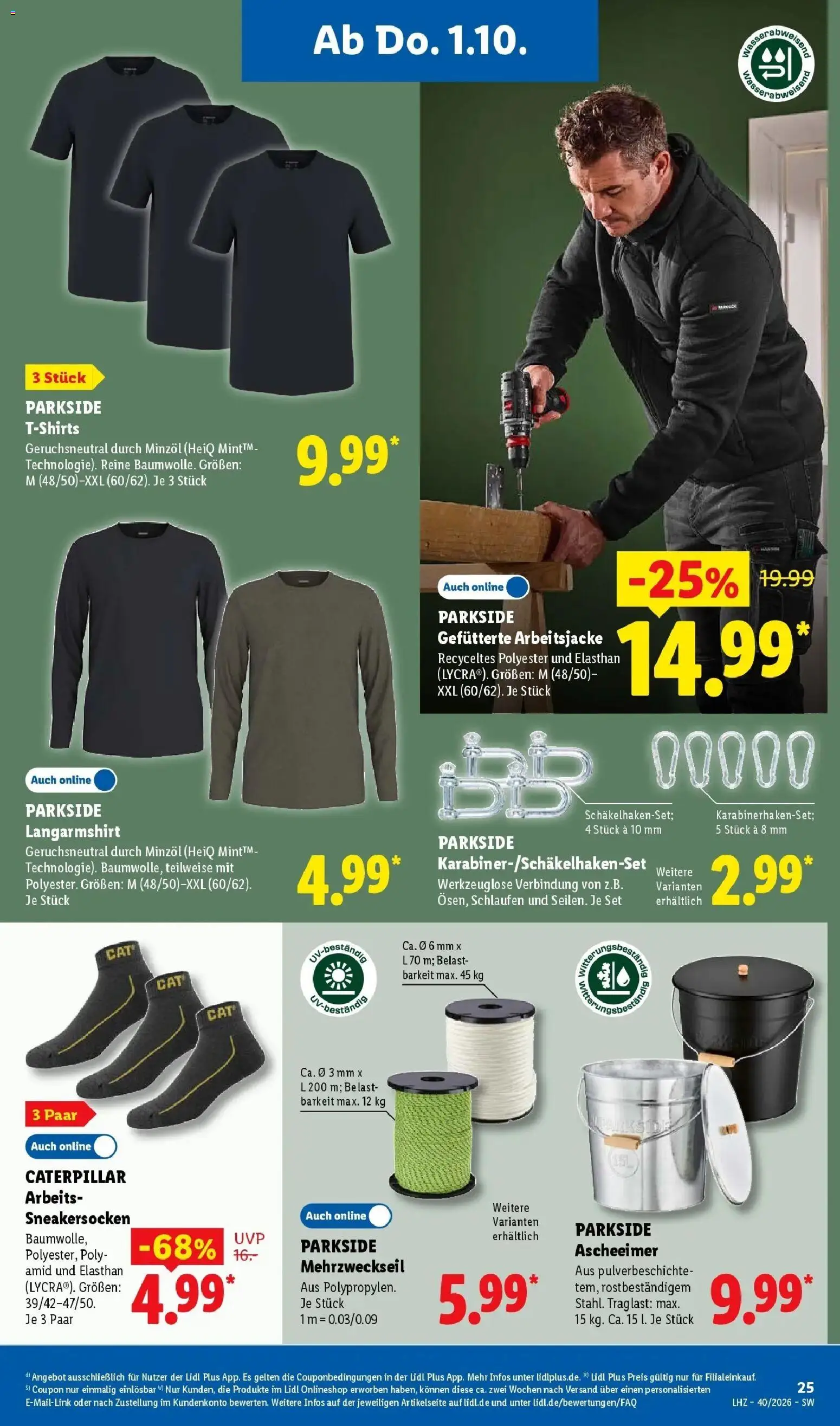 Lidl Prospekt Freudenstadt (ab 28.09.2026) zum Blättern » Angebote | Seite: 41 | Produkte: Shirt, Langarmshirt