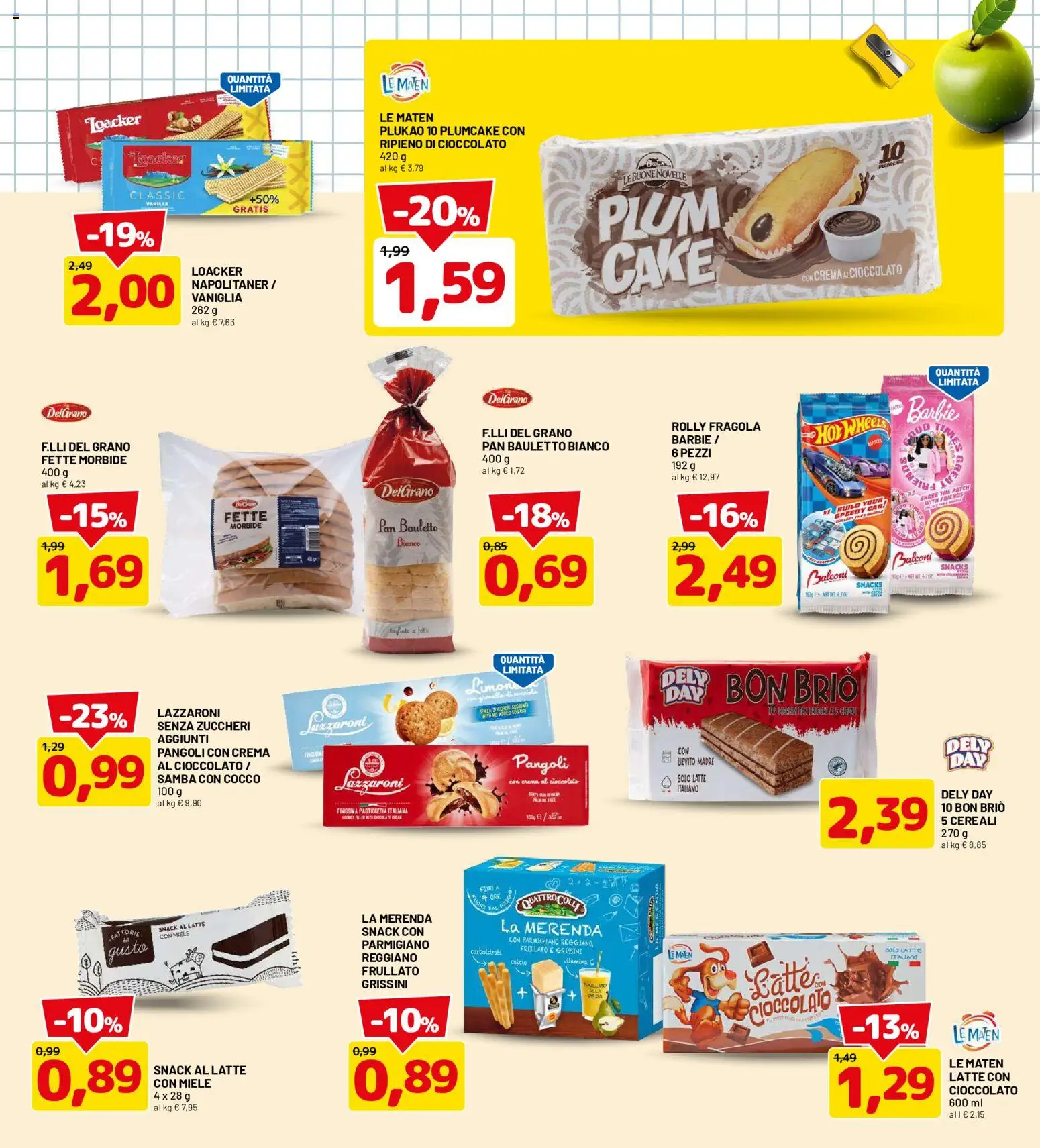 Volantino D Più del 31/08/2026 | Pagina: 9 | Prodotti: Vaniglia, Pera, Cocco, Parmigiano reggiano