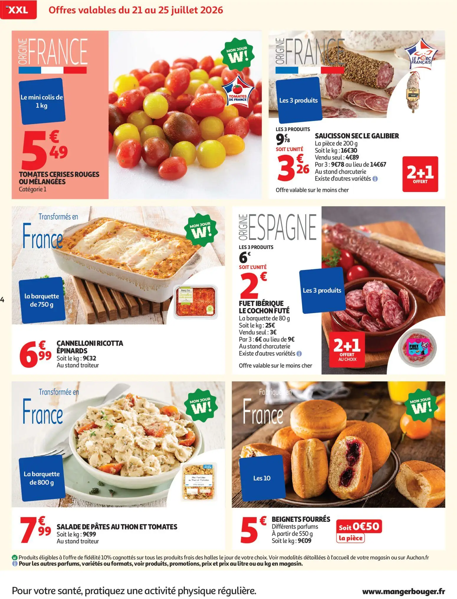 {H1} | Pagina: 4 | Producten: Parfums, Salade, Ricotta, La
