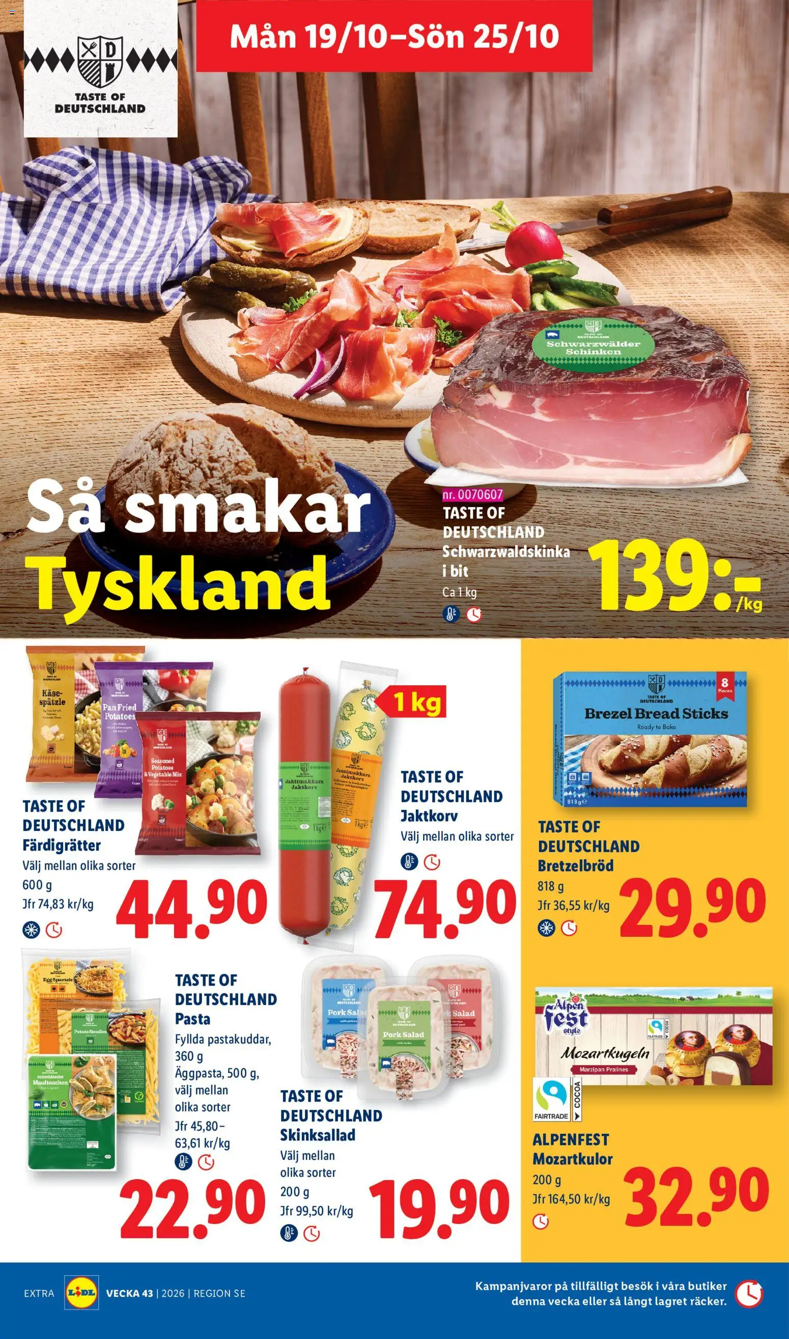 Lidl reklamblad aktuell från 19/10/2026 | Sida: 13
