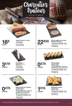 Monoprix - Prévisualisation de Monoprix catalogue valide à partir de 30/06/2026 | Page: 17 | Produits: Crevettes, Jambon serrano, Jambon, Porc