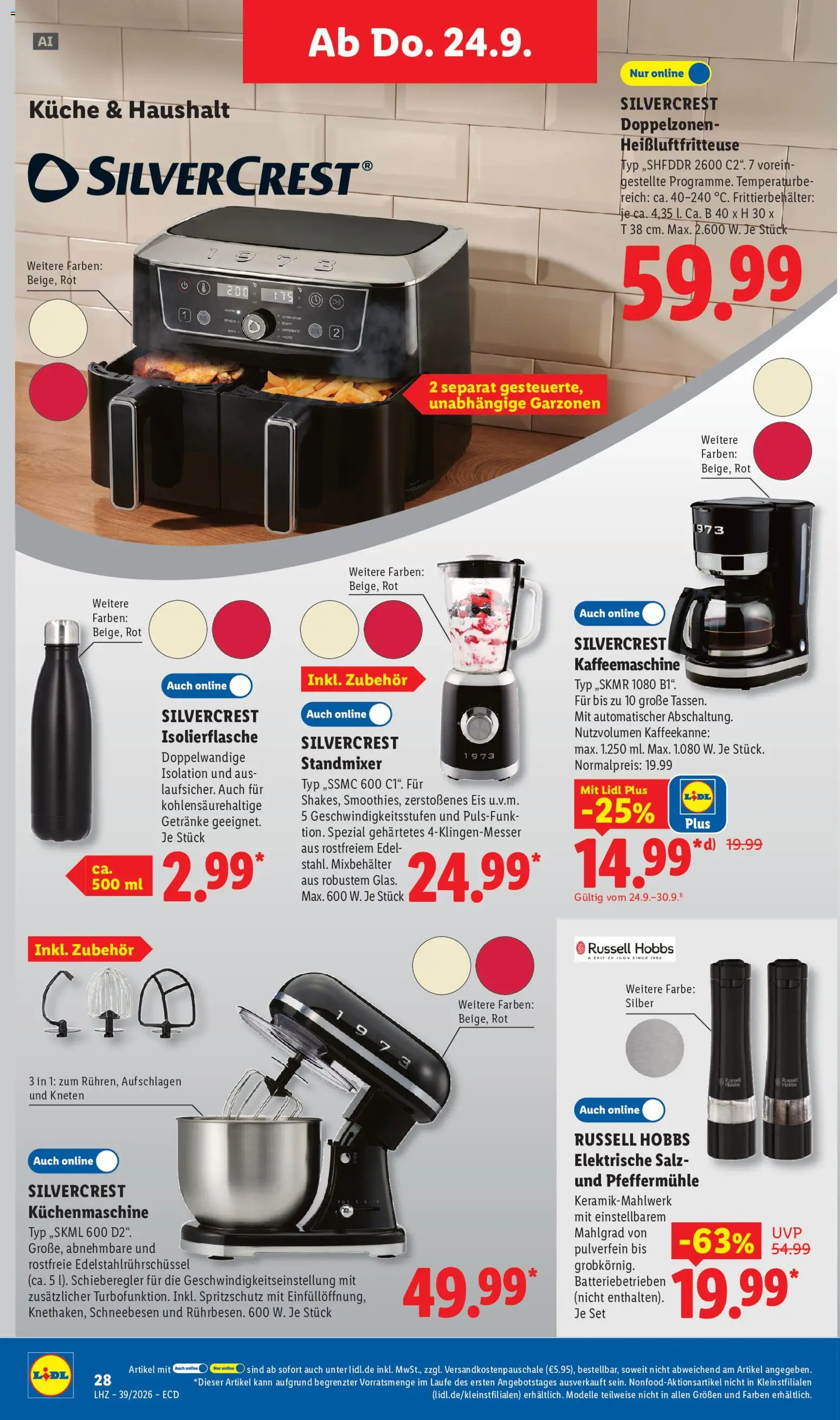 Lidl Německo leták od 21.09.2026 | Strana: 22