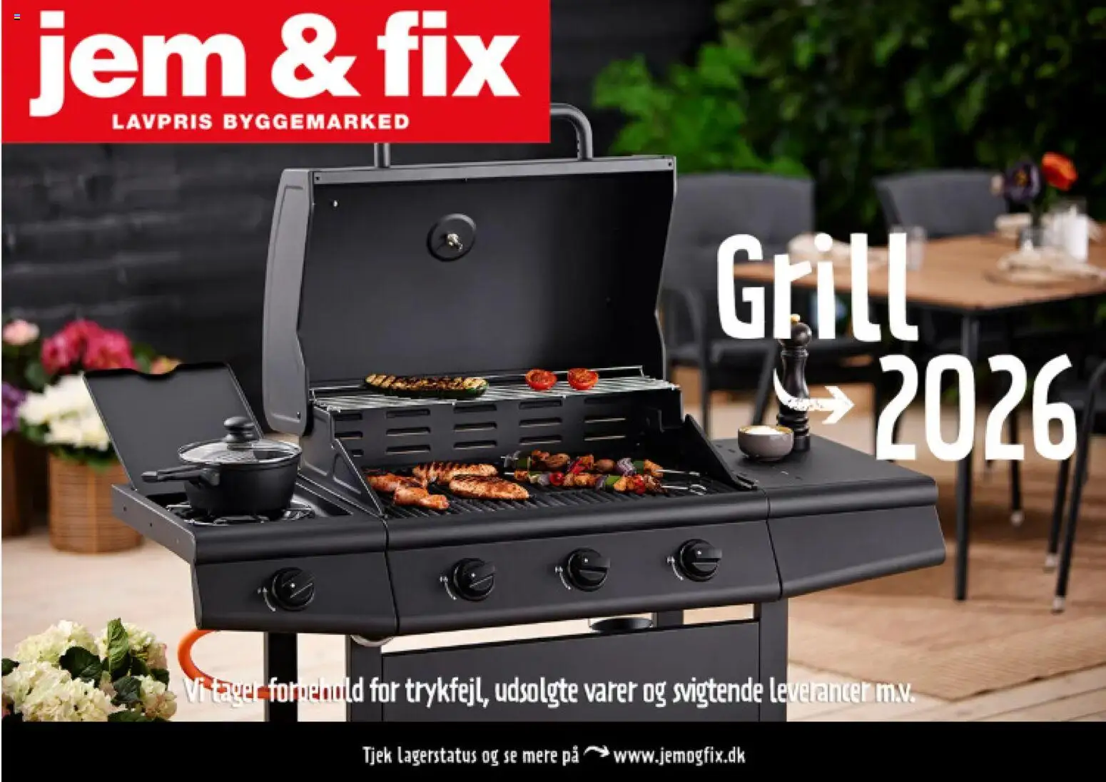 Jem & fix tilbudsavis – gyldig fra 28.04.2026 | Side: 1 | Produkter: Grill