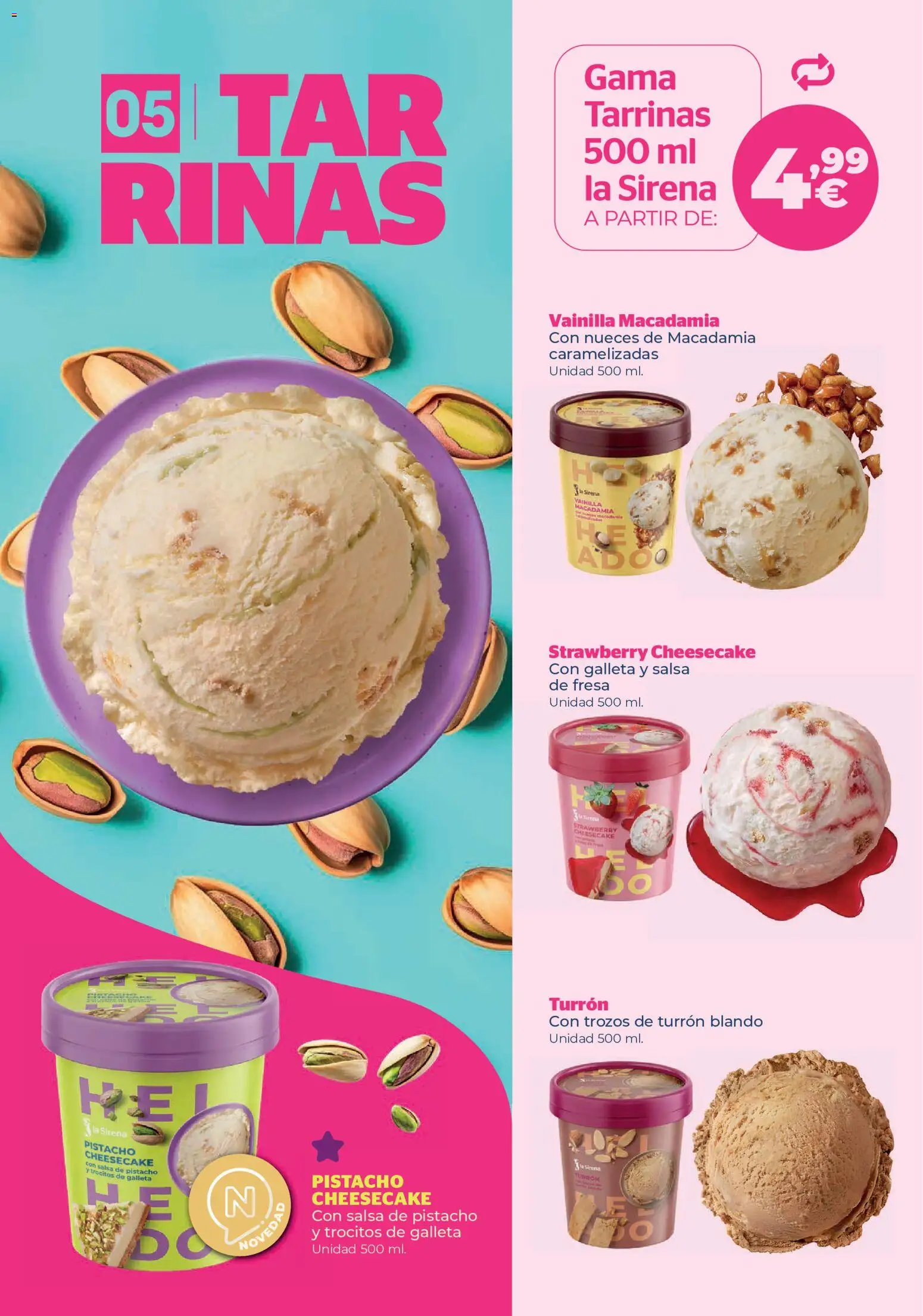 La Sirena Catálogo de helados │ válido desde el 25/06/2026 | Página: 30