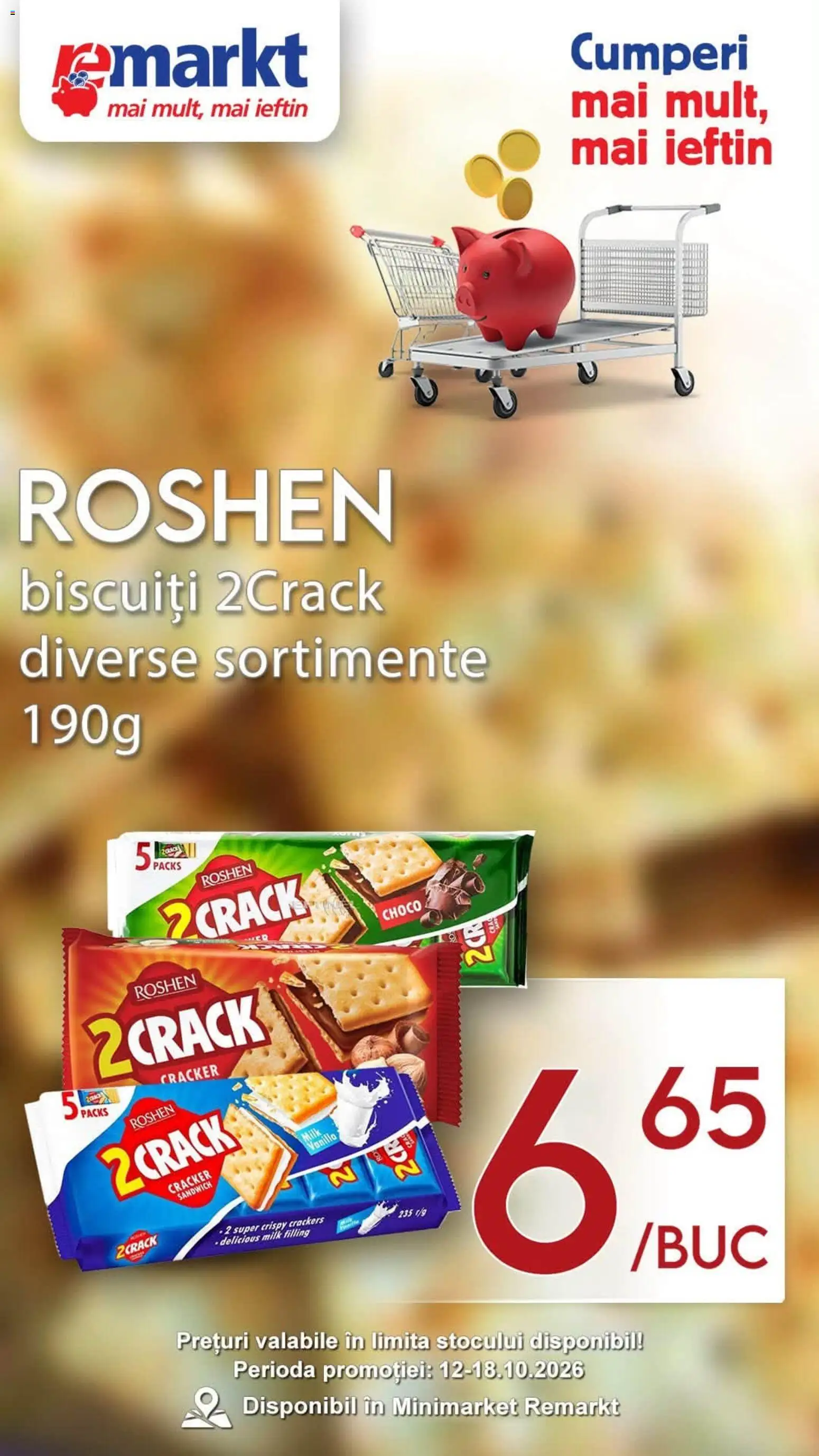 Noul catalog Remarkt – valabil de la 12.10.2026 | Pagină: 2 | Produse: Biscuiți