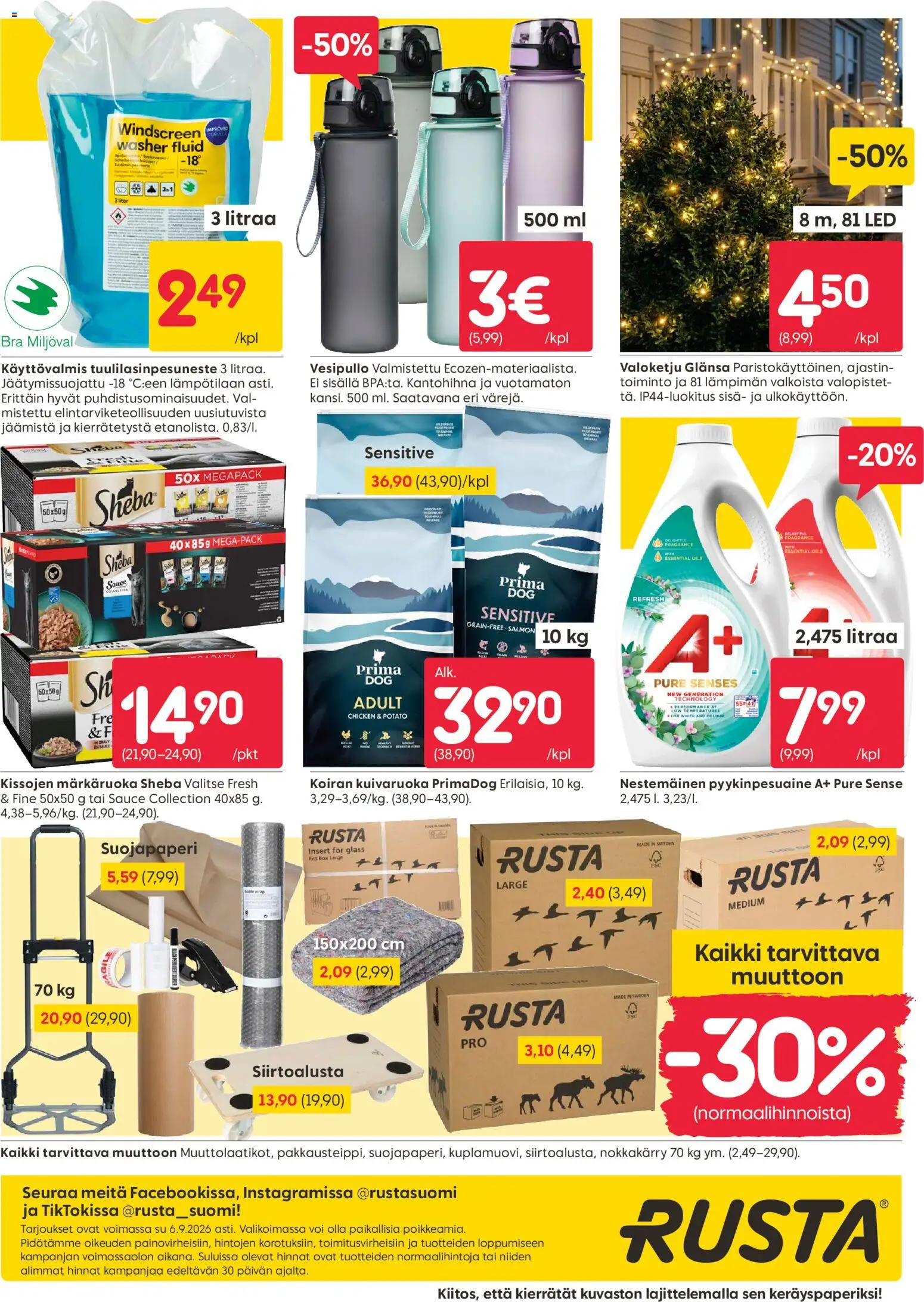 Rusta tarjoukset – voimassa 31/08/2026 alkaen | Sivu: 20