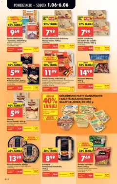 Náhled letáku Biedronka Polsko leták od 01.06.2026 | Strana: 54 | Produkty: Ricotta, Pizza, Gyros, Gyoza