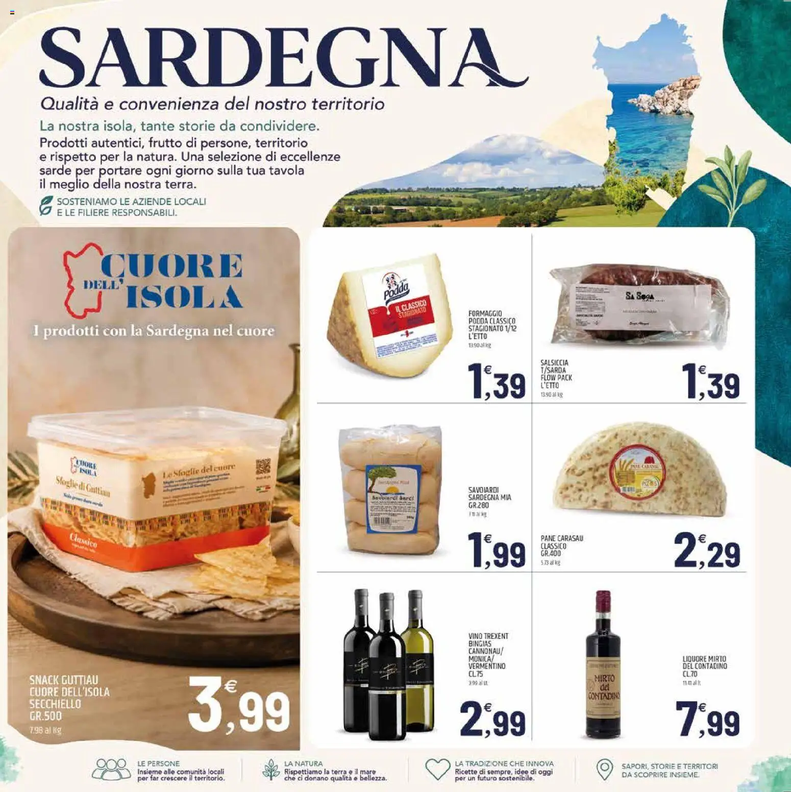 Volantino ARD Discount del 10/08/2026 | Pagina: 19 | Prodotti: Salsiccia, Vino, Savoiardi, Liquore