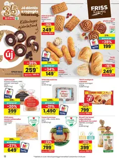 Spar akciós újság - amely érvényes a következő dátumtól: 11.06.2026 | Oldal: 12
