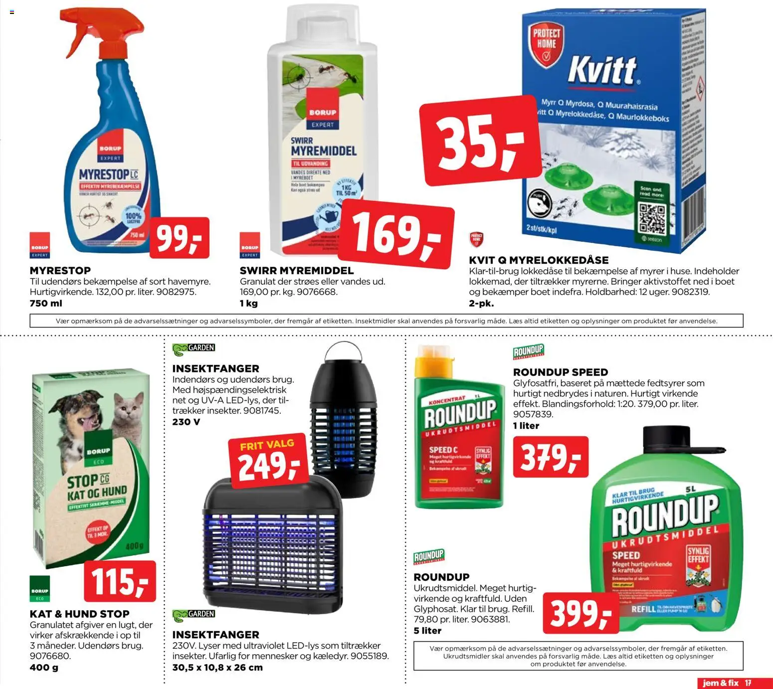 Jem & fix tilbudsavis – gyldig fra 17.05.2026 | Side: 17 | Produkter: Søm