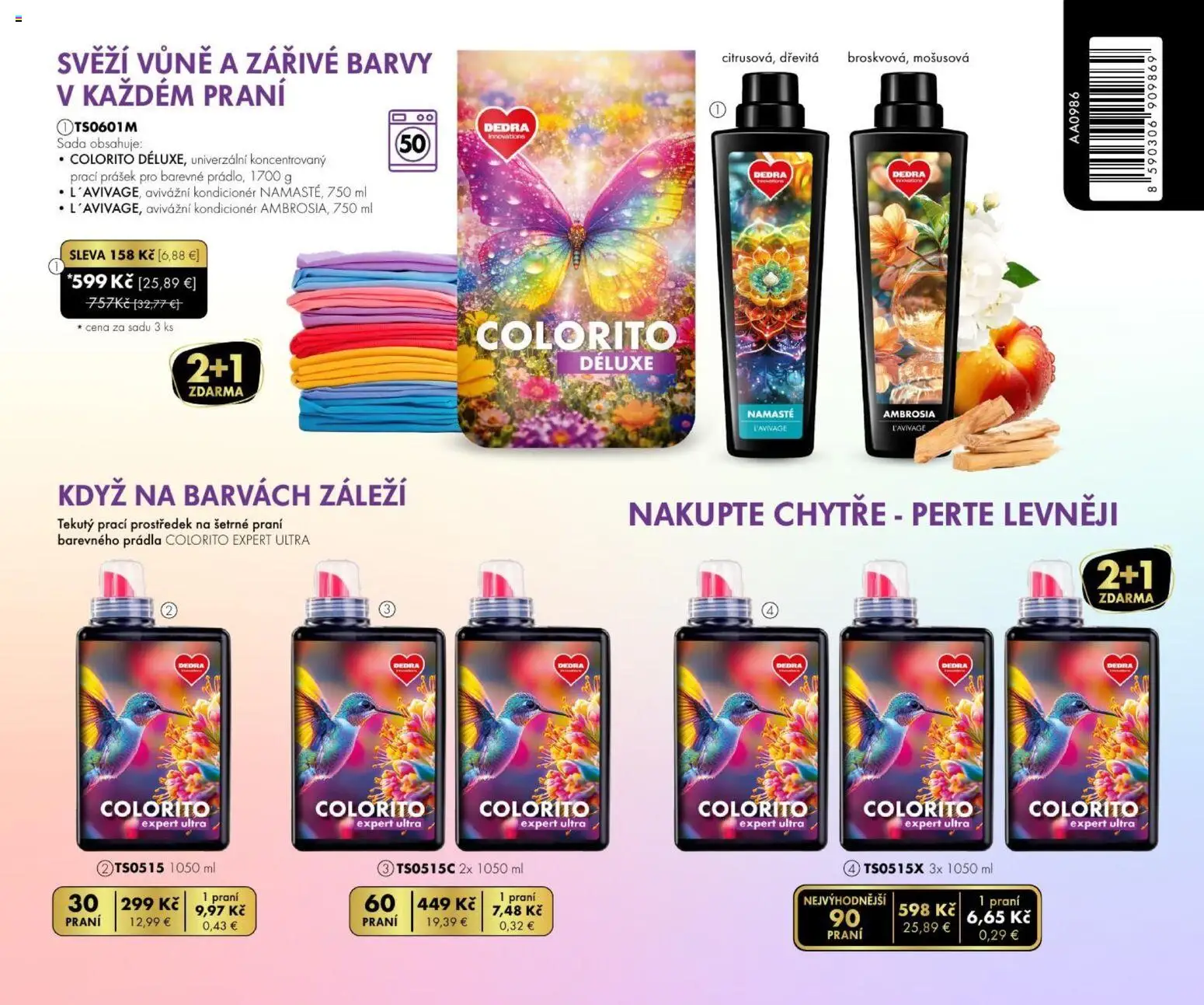 Nové Dedra akcie – leták je platný od 01.08.2026 | Strana: 116 | Produkty: Kondicionér