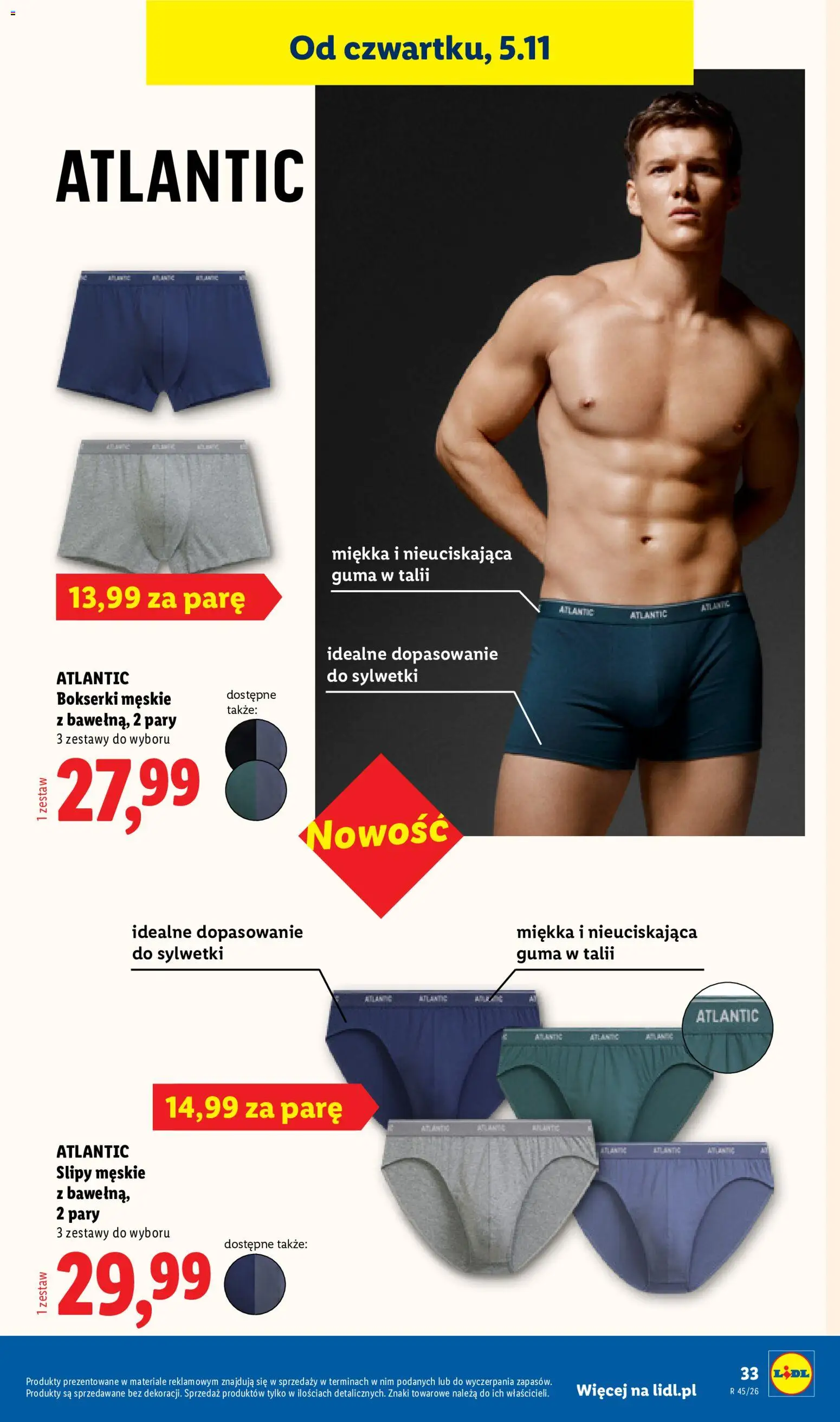 Lidl Polsko katalog od 02.11.2026 | Strana: 39 | Produkty: Slipy, Guma