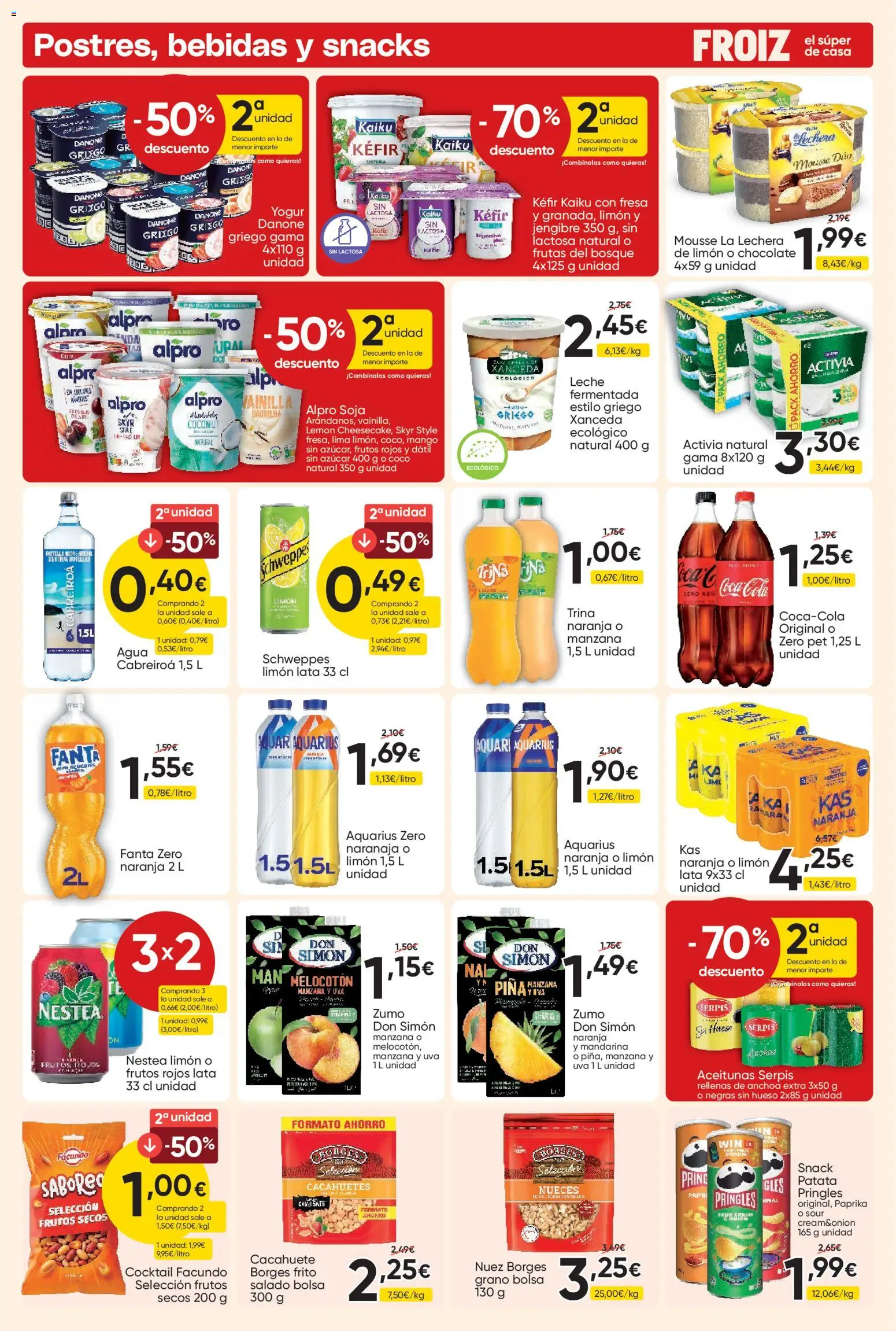 Froiz folleto │ válido desde el 15/09/2026 | Página: 8 | Productos: Nueces, Coco, Zumo, Manzana