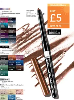 Preview of AVON - Offers valid from 01.06.2026 | Page: 33 | Products: Eyeliner, Lights, Papier carton