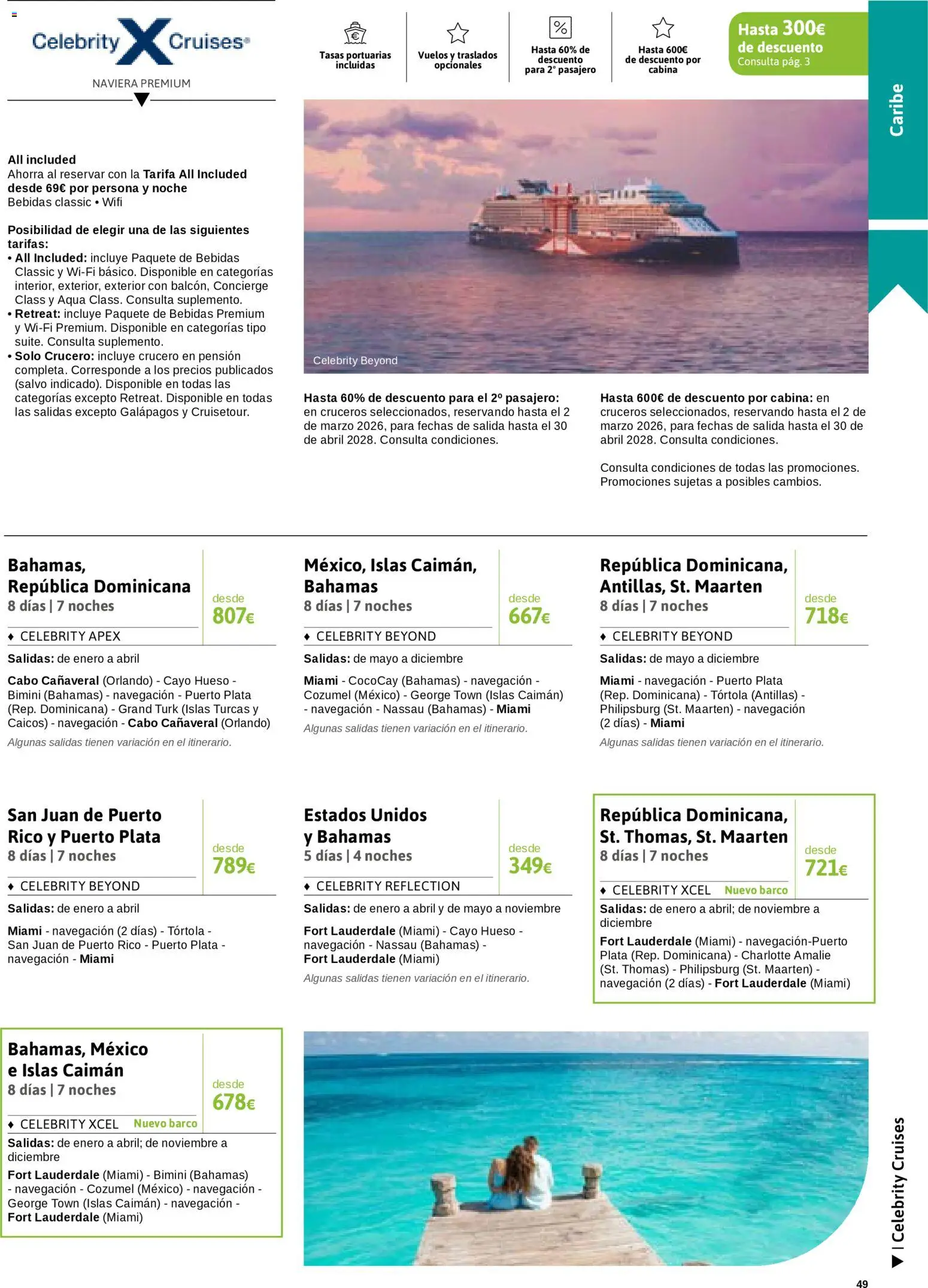 Viajes El Corte Inglés Semana del Crucero │ válido desde el 07.01.2026 | Página: 50 | Productos: Navegación