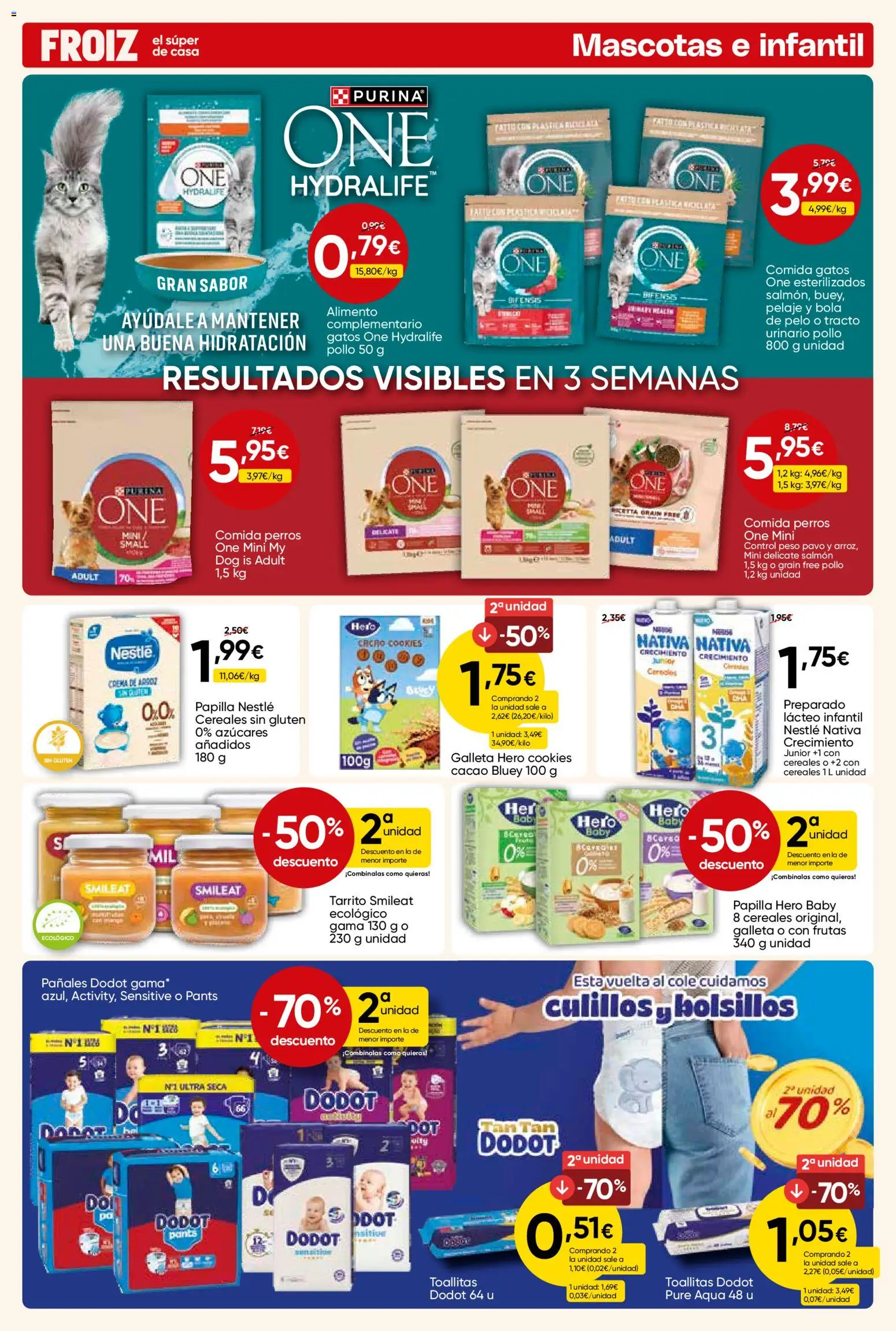 Froiz folleto │ válido desde el 30/09/2026 | Página: 13 | Productos: Puré, Cereales, Peso, Cacao
