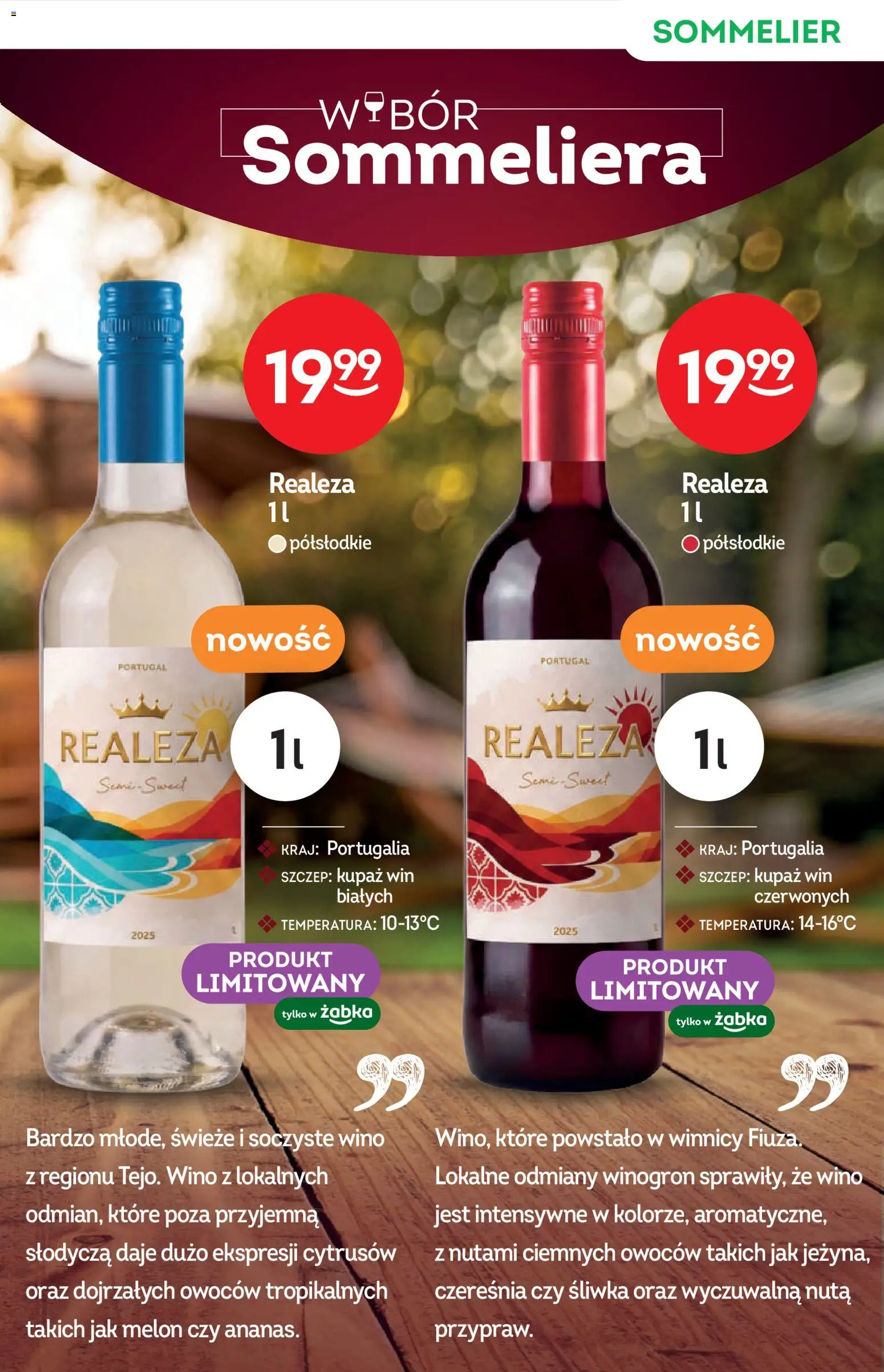 Żabka gazetka - Katalog win od 05.08.2026 | Strona: 9 | Produkty: Melon, Wino