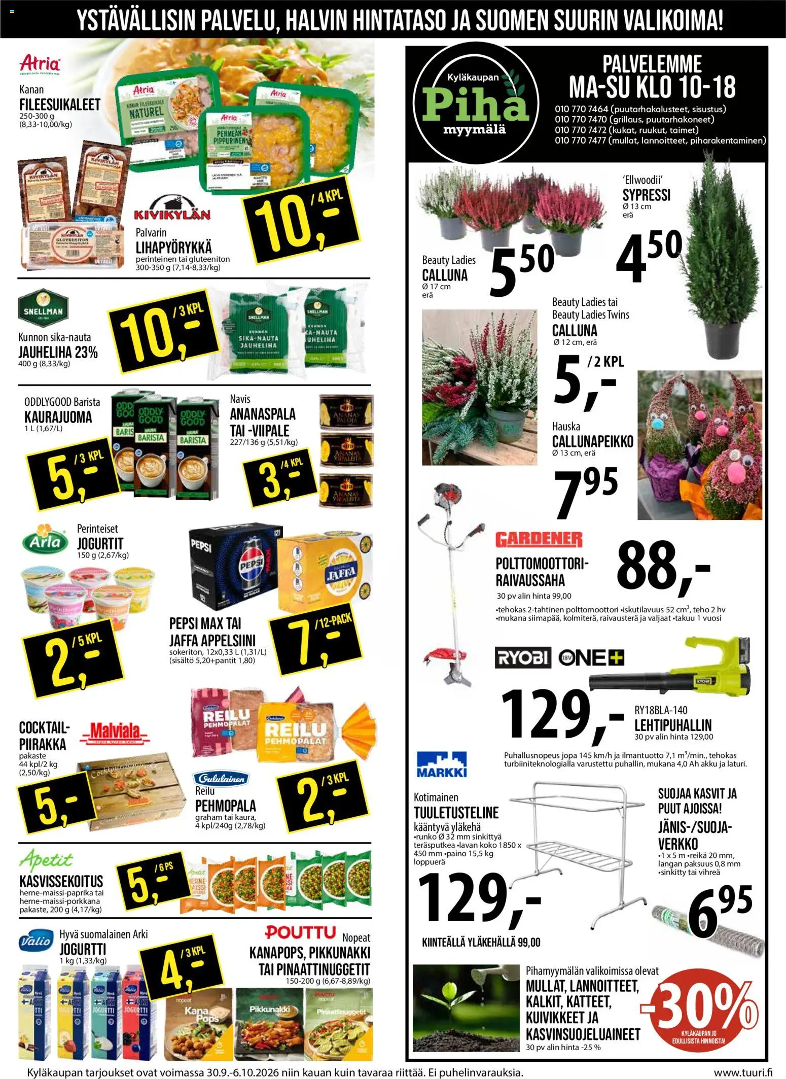 Tuuri tarjoukset – voimassa 30/09/2026 alkaen | Sivu: 8