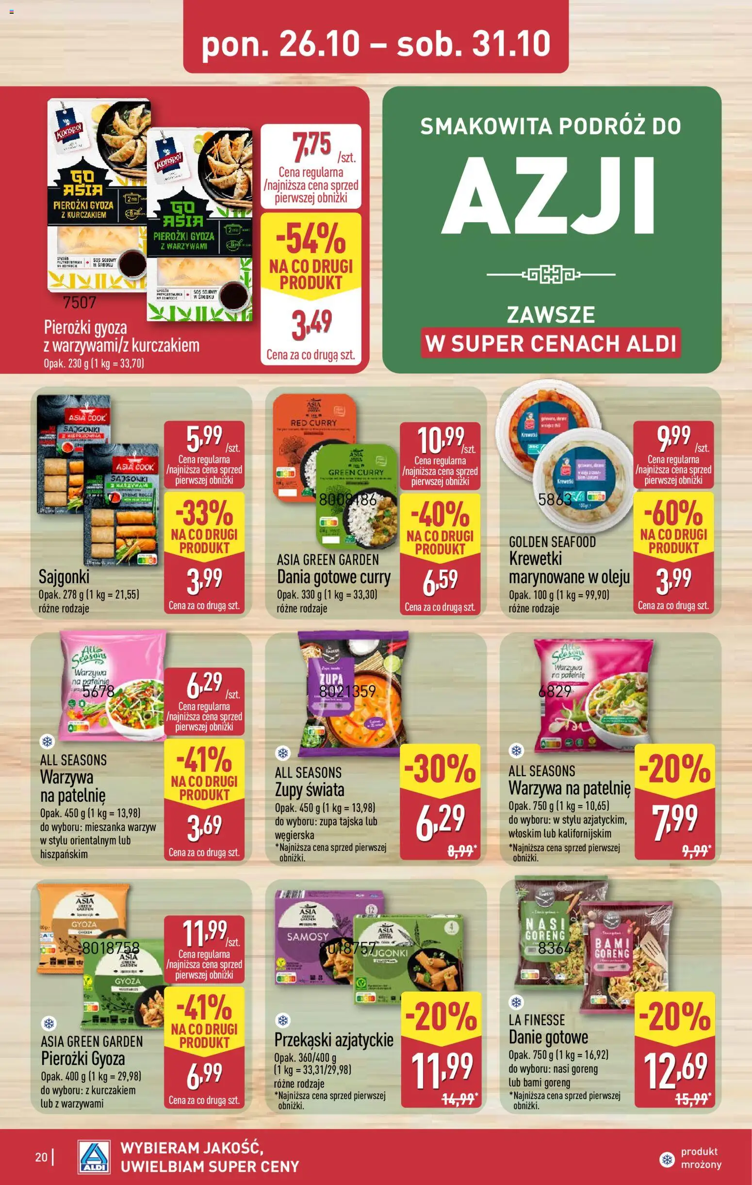 Aldi gazetka od 26.10.2026 | Strona: 20