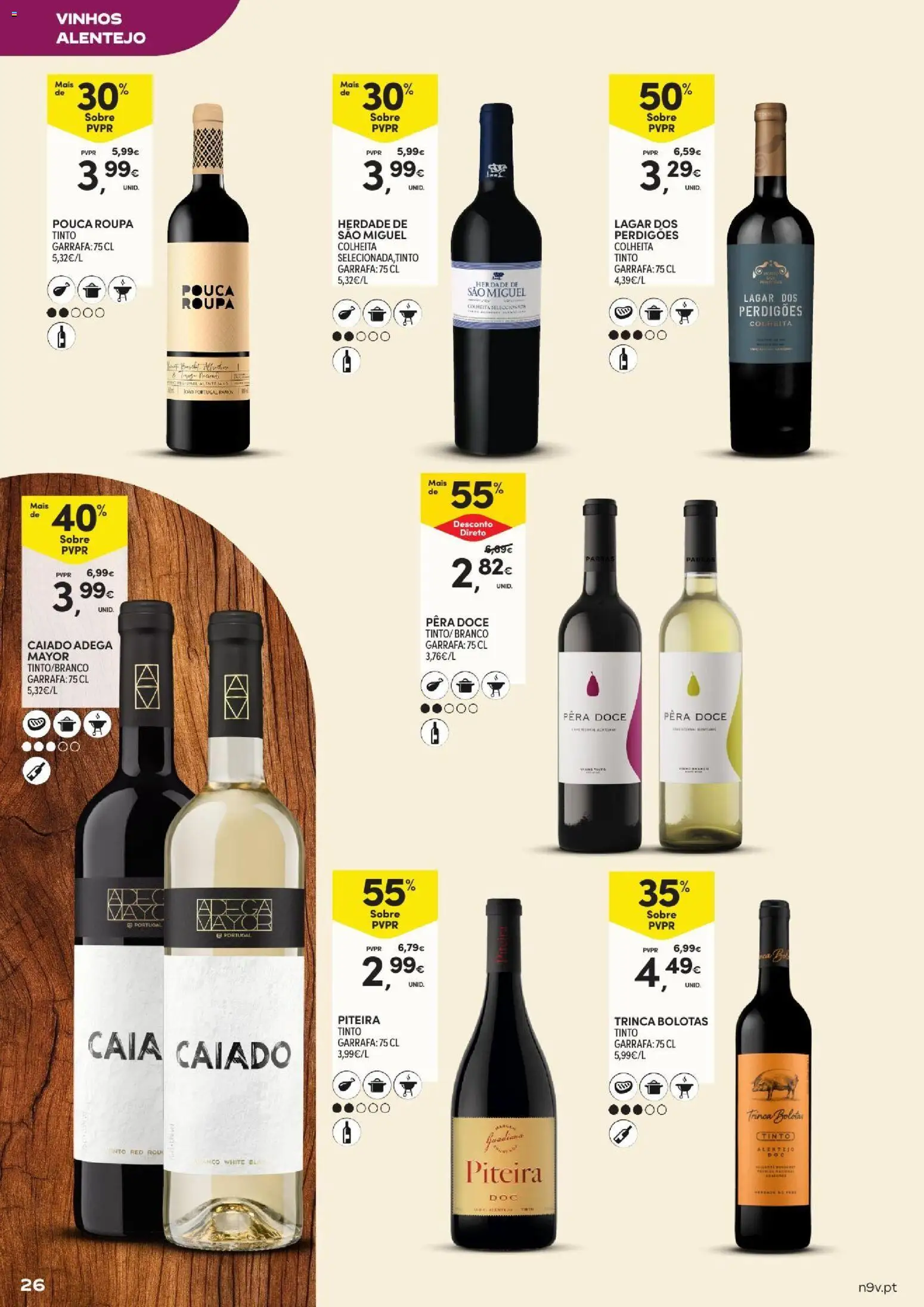 Continente Açores Vinhos, Enchidos e Queijos │ válido de 22/09/2026 | Página: 26