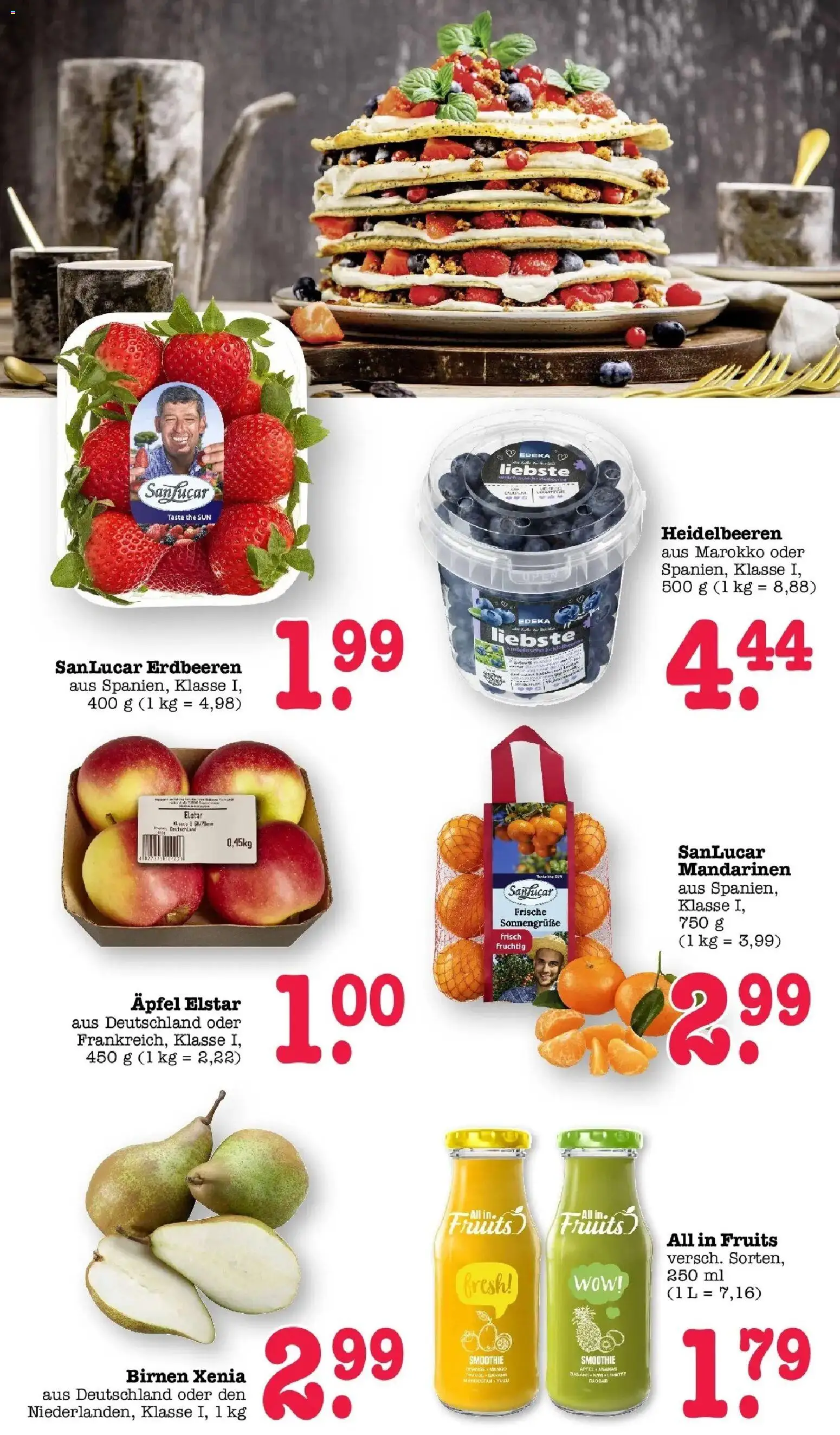 Edeka prospekt Offenbach	 – gültig ab 20.04.2026 | Seite: 20 | Produkte: Äpfel, Mandarinen, Limette, Erdbeeren