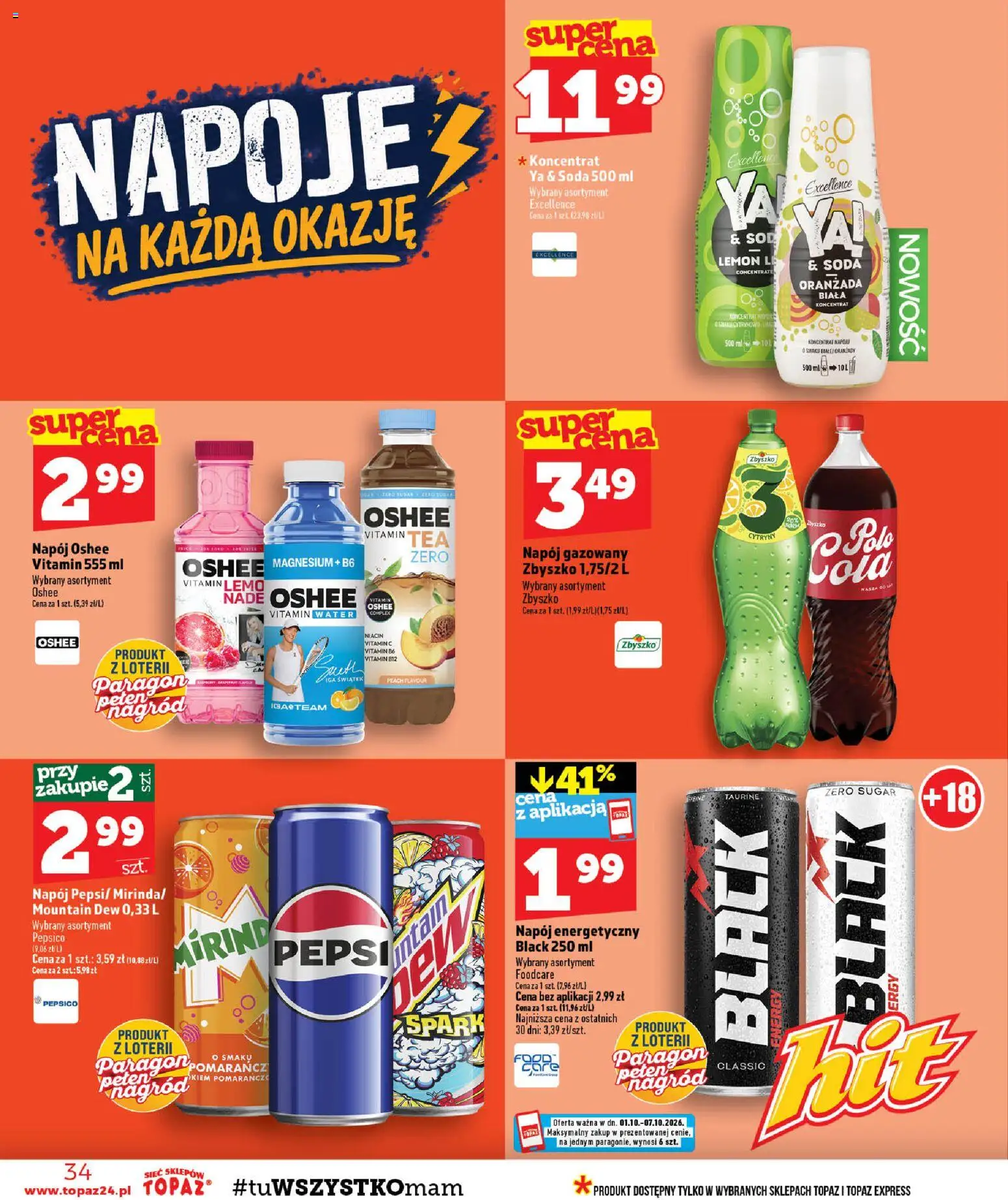 Topaz gazetka od 01.10.2026 | Strona: 34