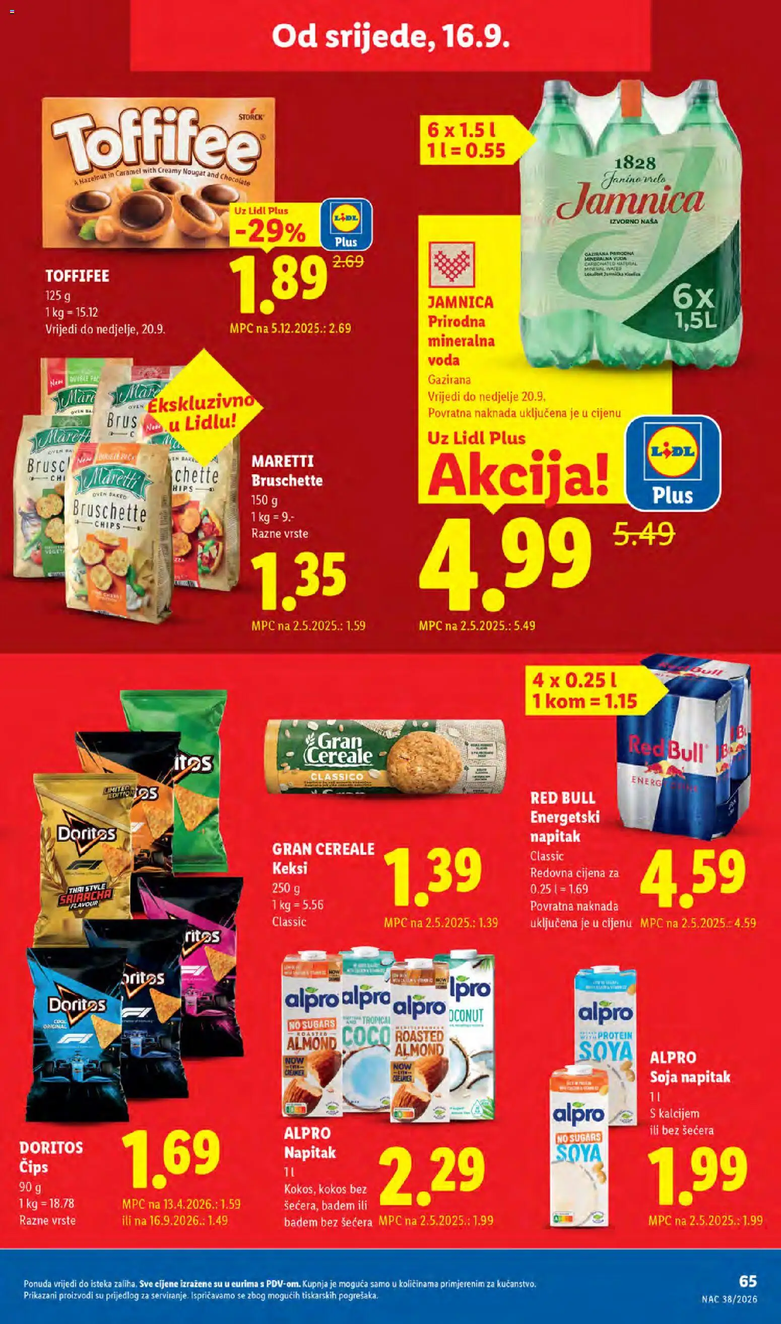 Lidl katalog | vrijedi od 14.09.2026 | Stranica: 65