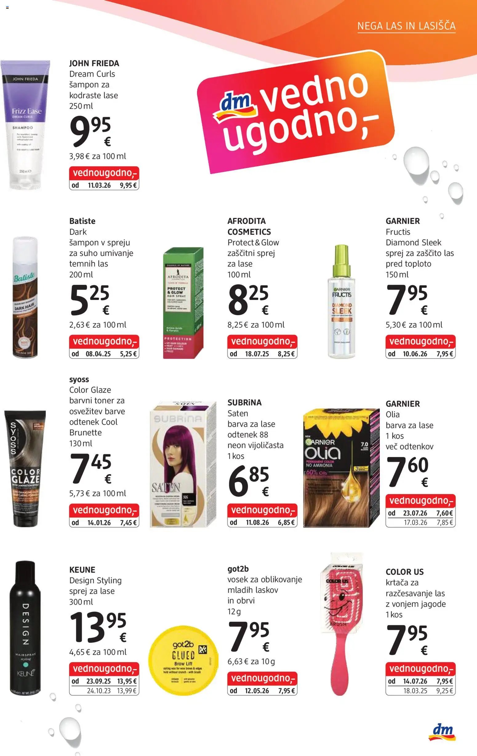Novi DM Drogerie Markt katalog ponudbe – veljaven od 01.10.2026 | Stran: 17 | Izdelki: Sampon, Barva za lase, Krtaca, Barva