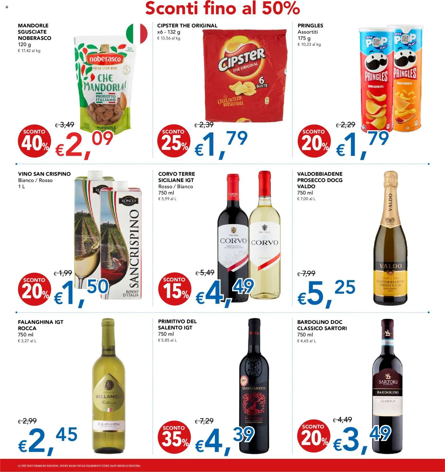 Volantino Migross del 07.05.2026 | Pagina: 10 | Prodotti: Prosecco, Vino, Mandorle, The