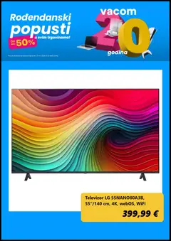 Vacom Katalog - Pregled kataloga iz trgovine Vacom, vrijedi od 02.06.2026 | Stranica: 6 | Proizvodi: Televizor