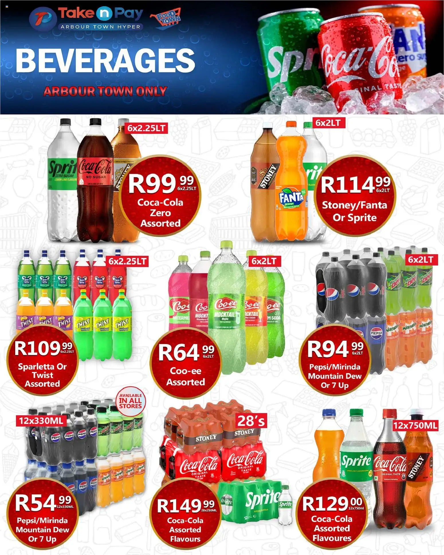 New Take n Pay catalogue – valid from 09.03.2026 | Page: 32 | Products: Cesto para colada, Fanta, Sprite, Lemon