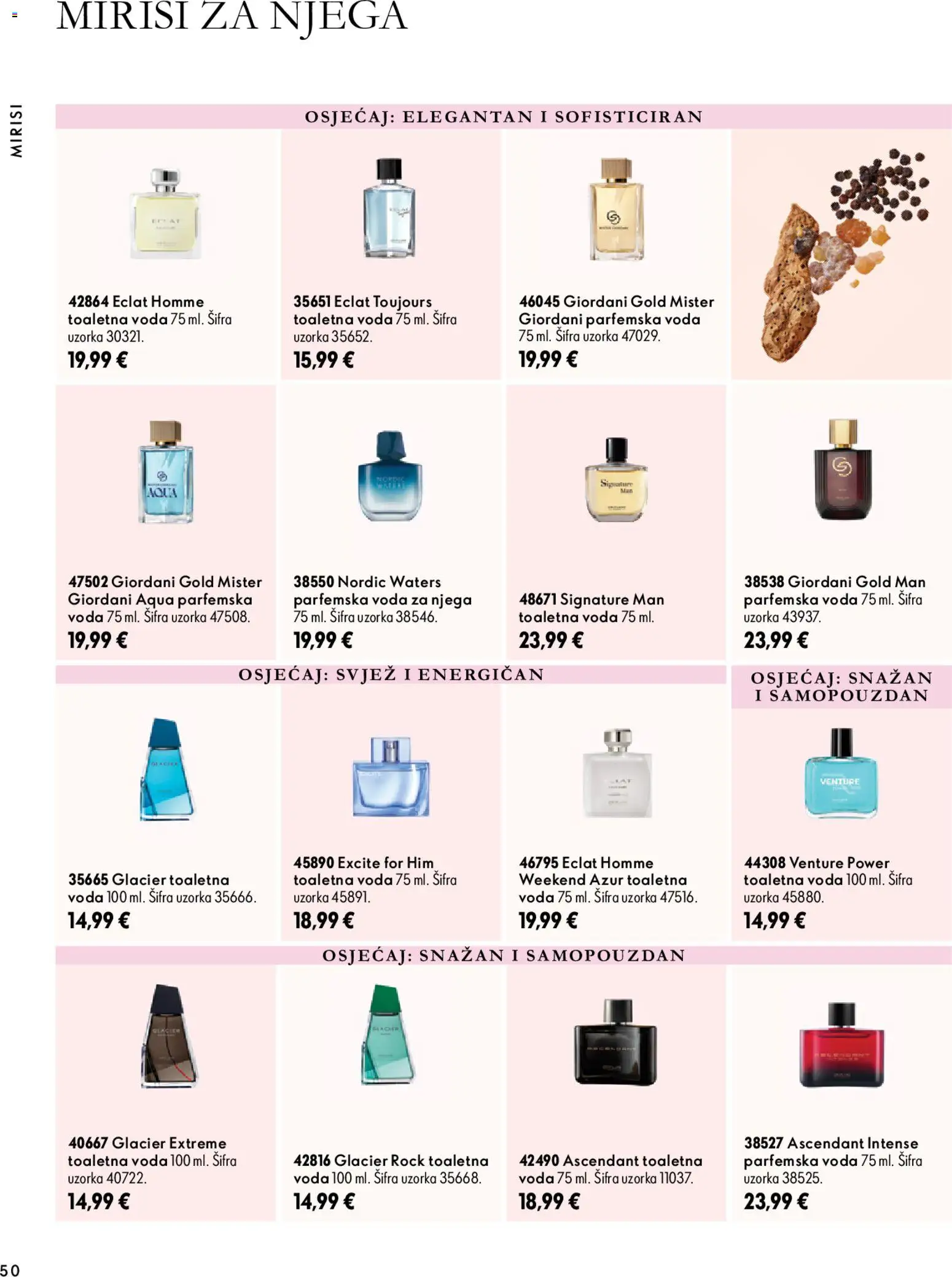 Oriflame katalog | vrijedi od 18.11.2026 | Stranica: 50 | Proizvodi: Voda