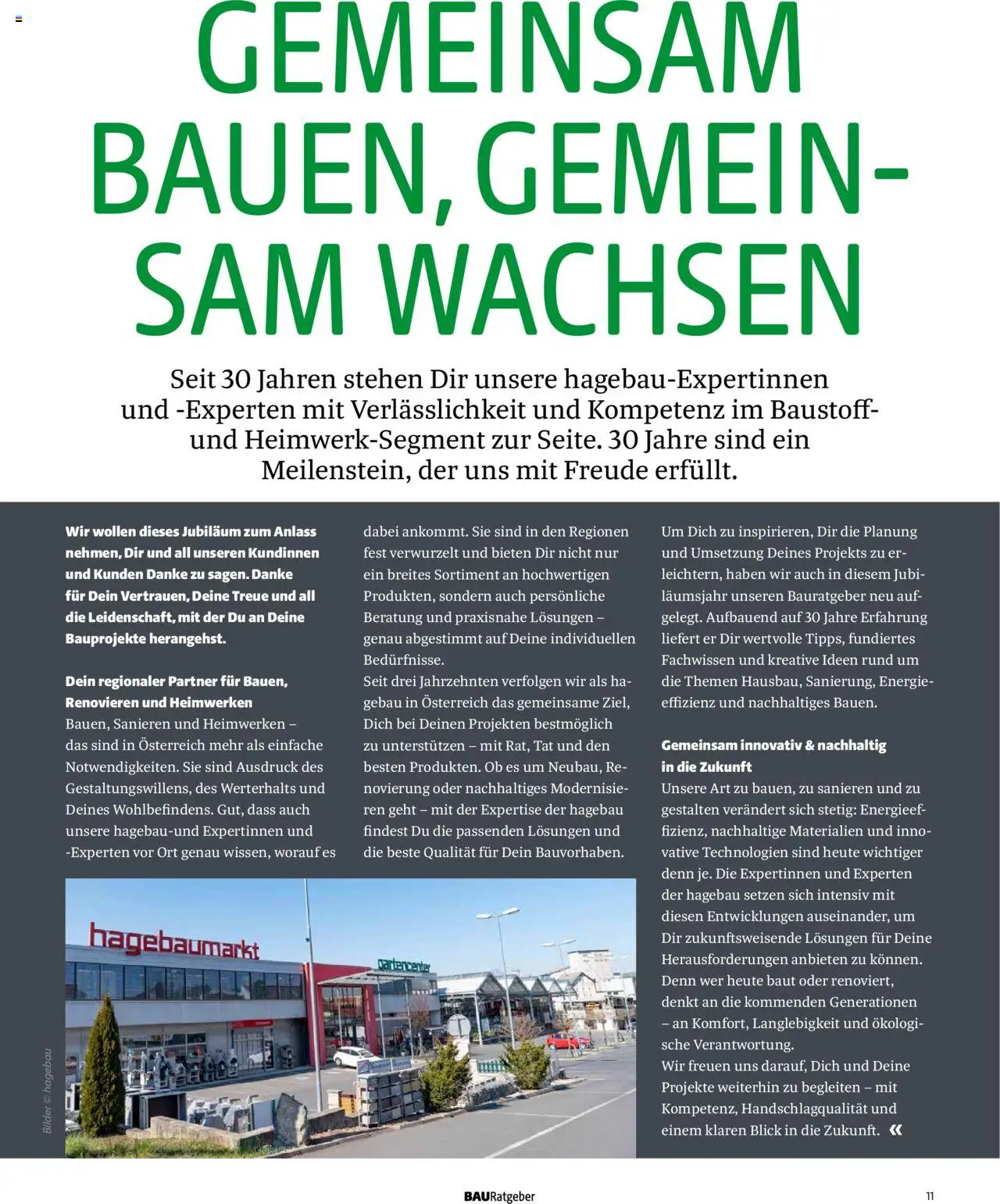 Hagebau Katalog Baurategeber gültig ab 07.04.2025 | Seite: 11
