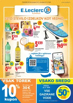 E.leclerc katalog akcije – veljaven od 20.05.2026