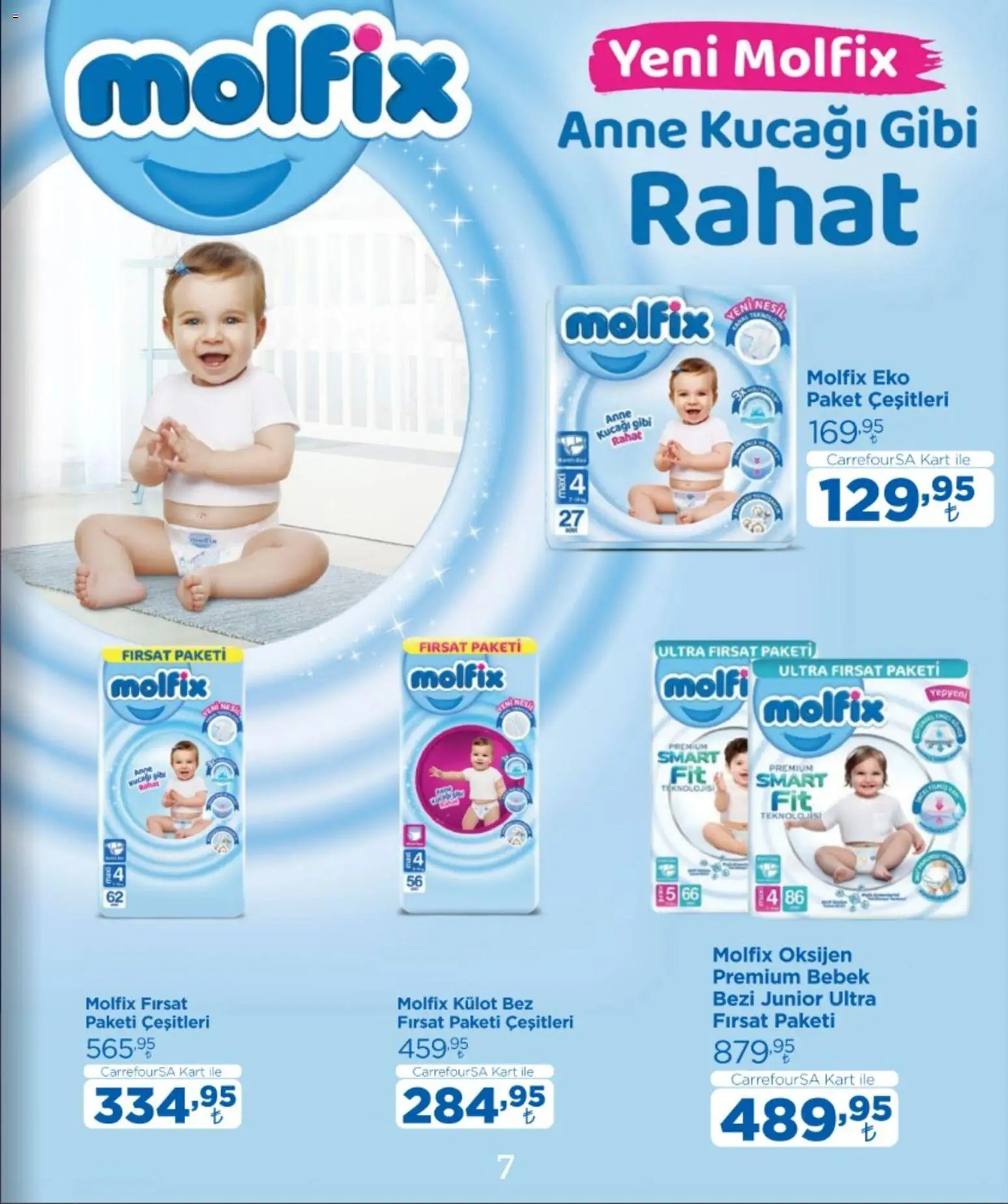 CarrefourSA - Katalog Bebek - 12 Ekim 2026 tarihinden itibaren geçerlidir | Sayfa: 7 | Ürünler: Külot