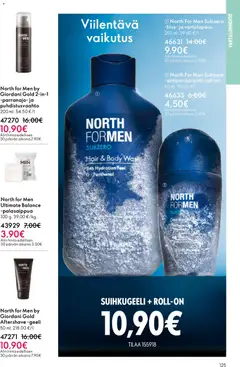 Oriflame-mainoslehti voimassa 22.04.2026 alkaen | Sivu: 125 | Tuotteet: Suihkugeeli, Antiperspirantti